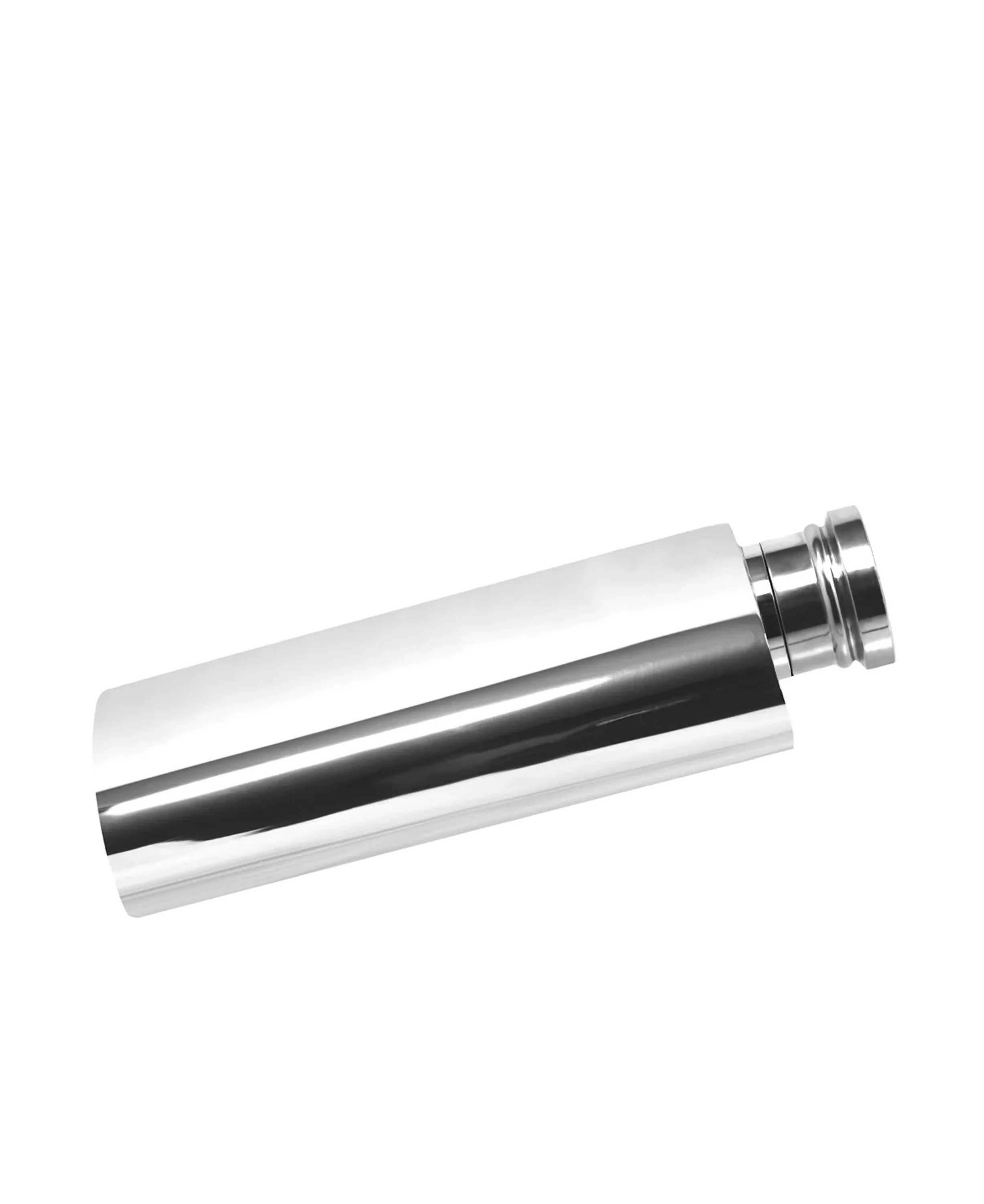 2oz Slimline Pewter Hip Flask - Image 2