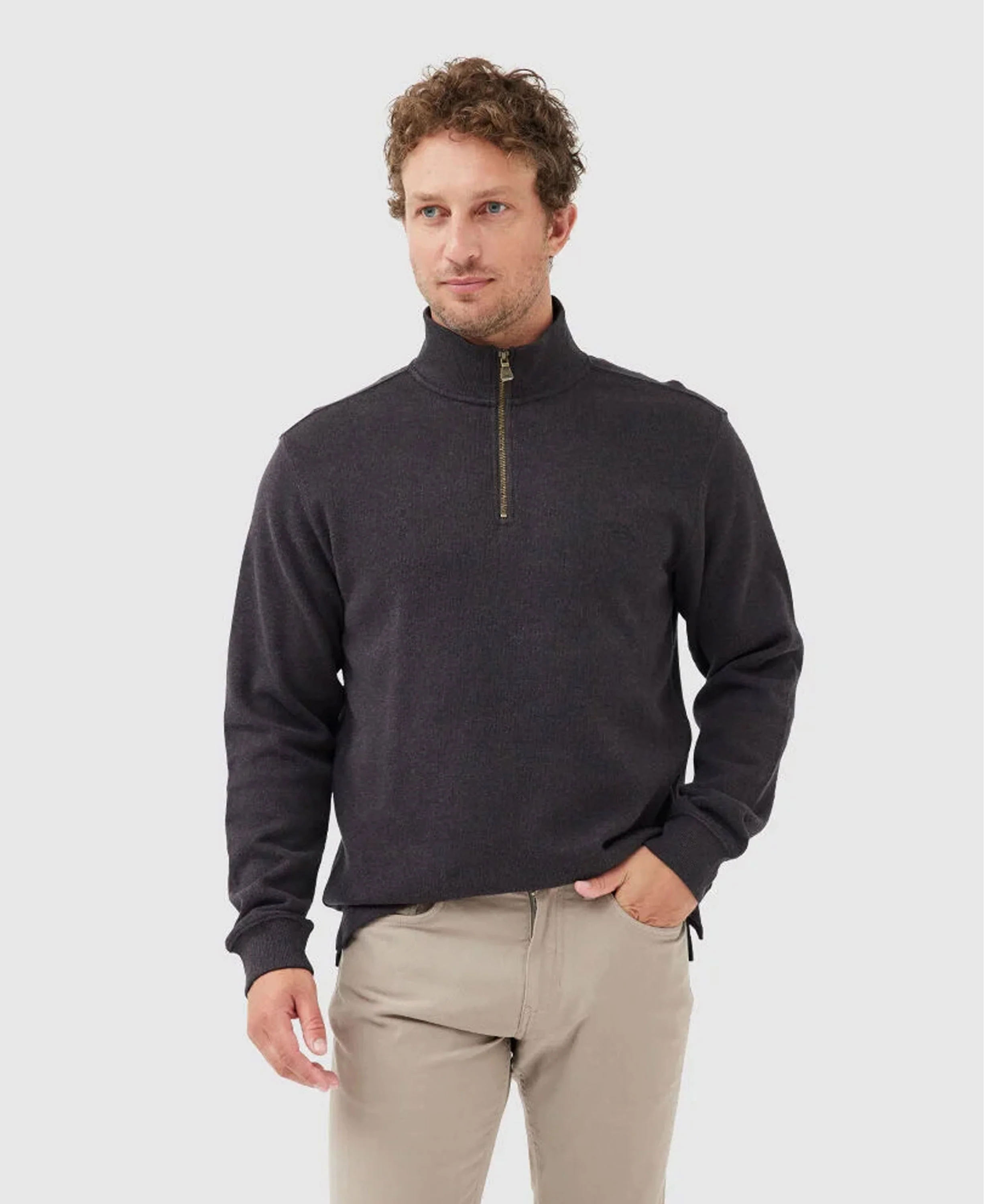 Alton Ave Sweat - Mud - Image 2