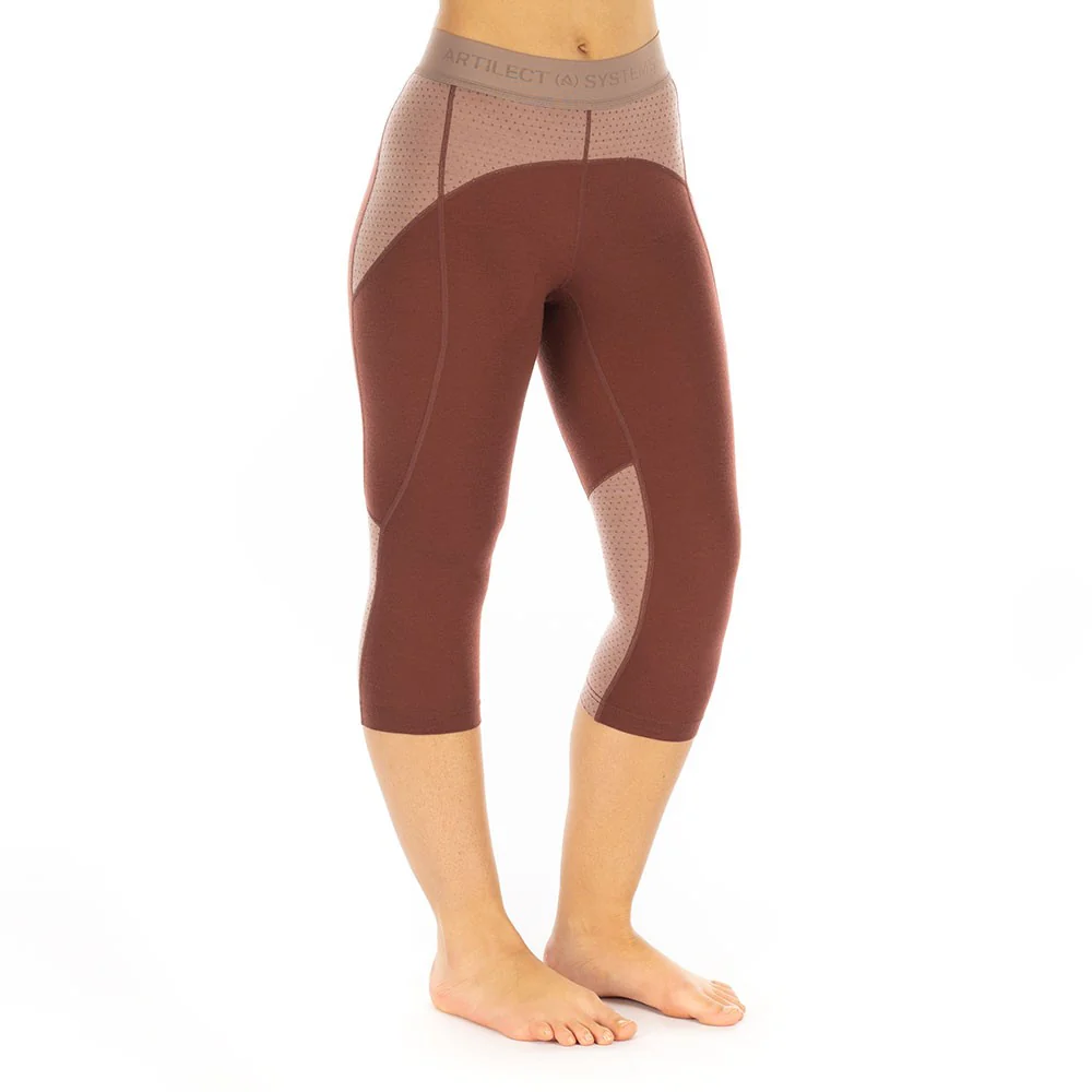 Darkhorse 185 Zoned 3/4 Leggings - Andorra/Twilight Mauve - Image 6