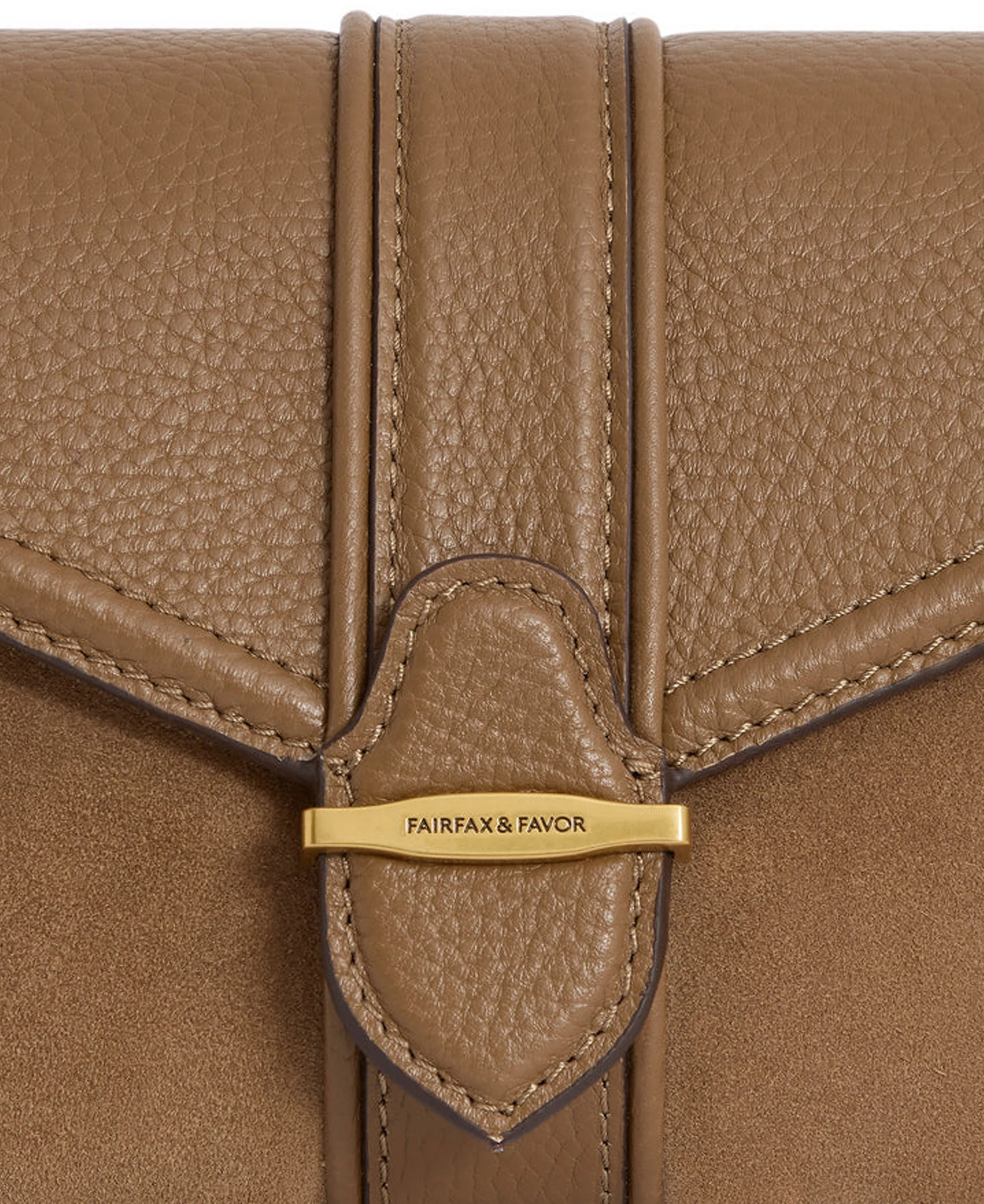 Aviemore Cross Body Suede - Tan - Image 5