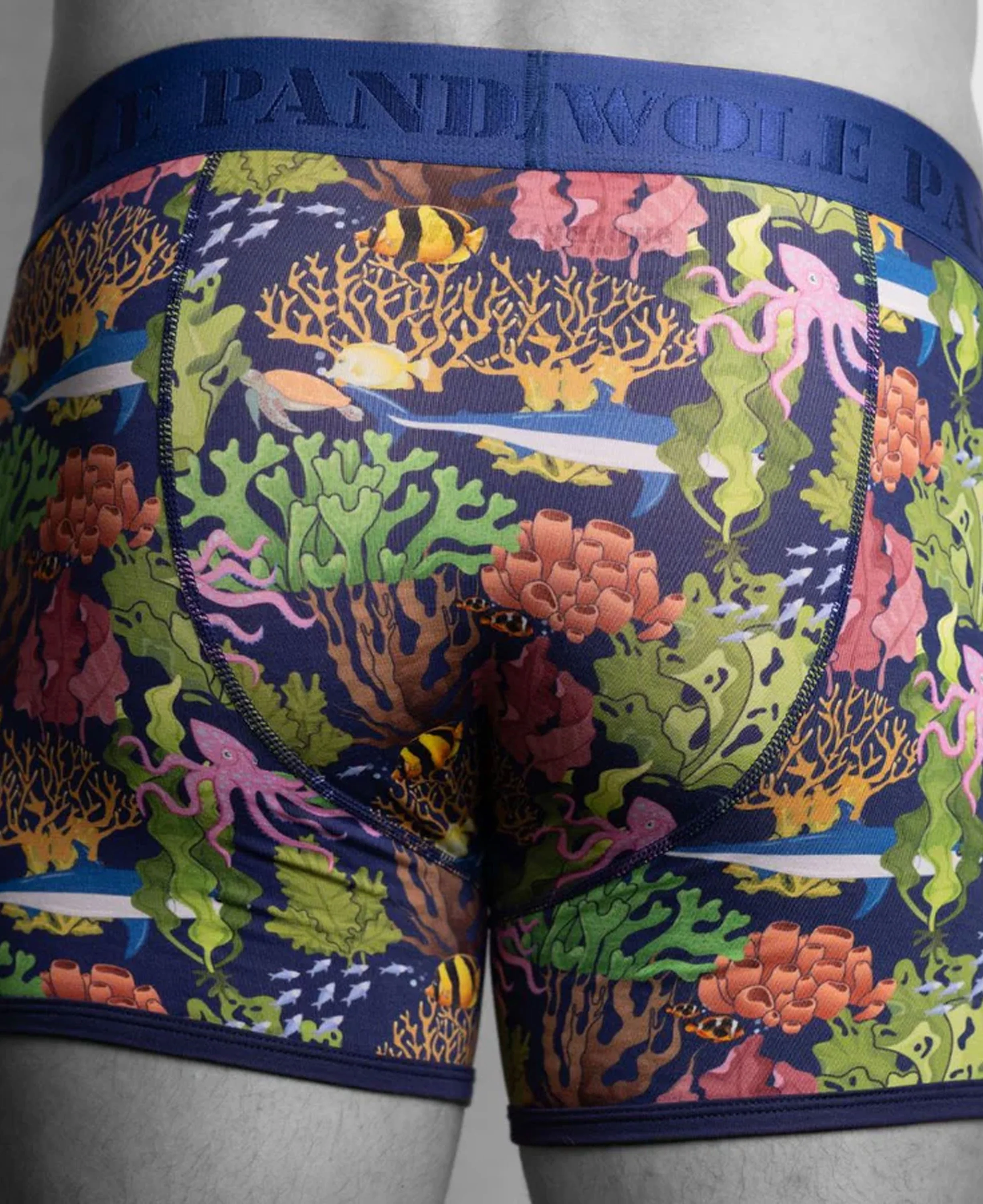 Bamboo Boxers - Marine/Navy Band - Image 3