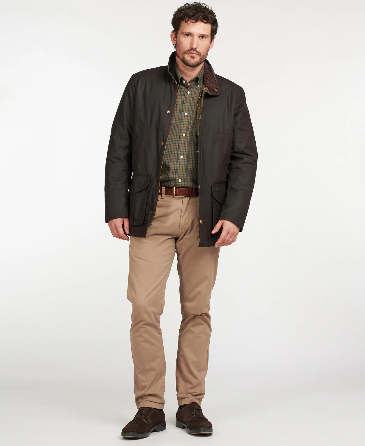 Hereford Wax Jacket - Rustic - Image 3