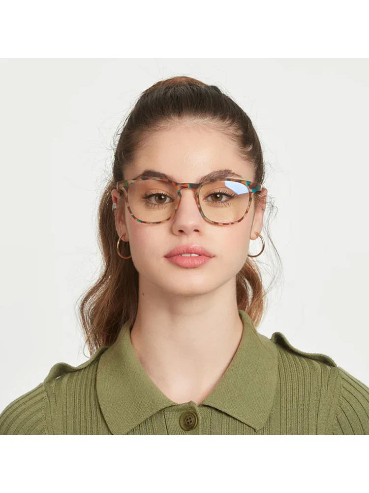 Dalston Blue Light Glasses - Light Tortoise - Image 4
