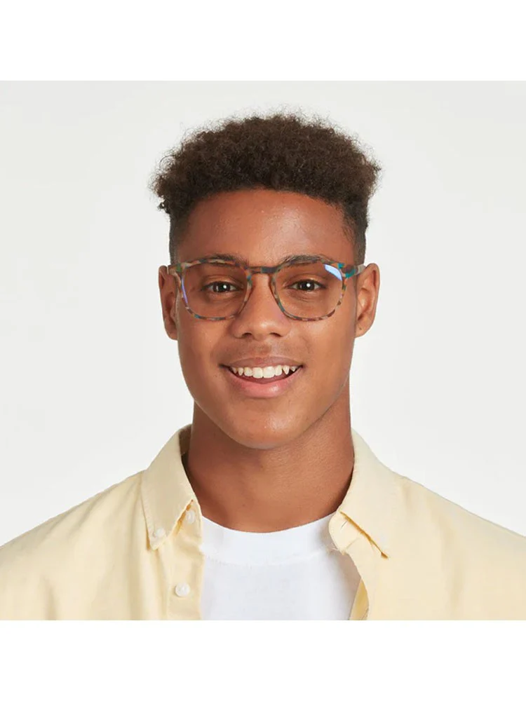 Dalston Blue Light Glasses - Light Tortoise - Image 5