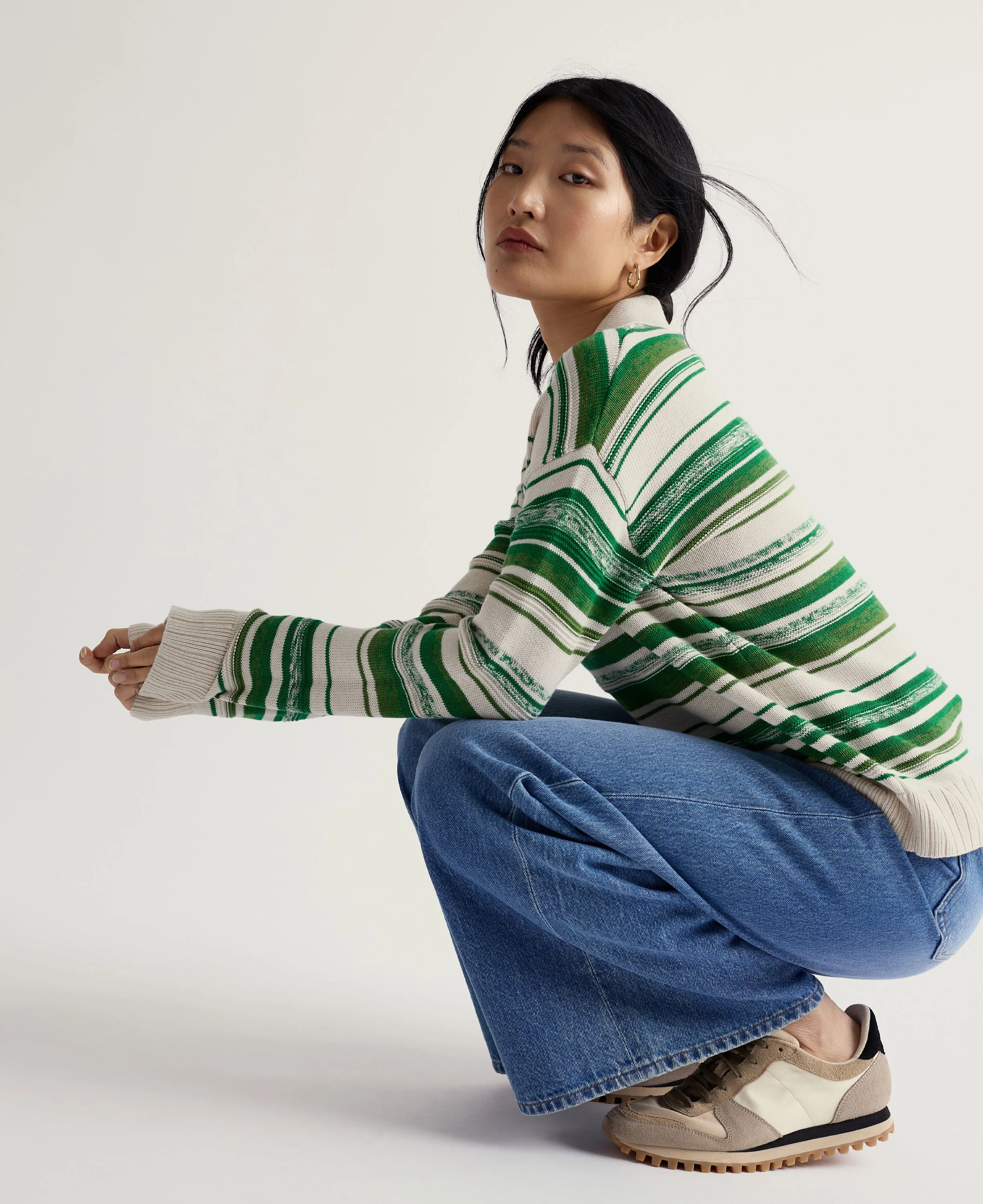 Bird Flight Jumper - Corula Chalk Bright Green - Image 5