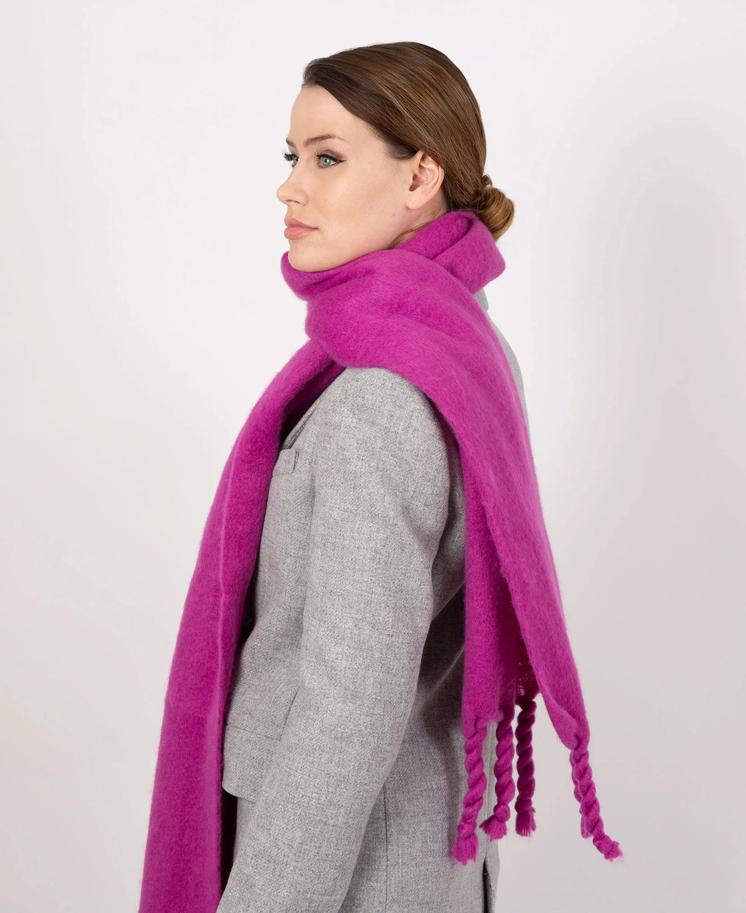 Blanket Scarf - Orchid - Image 4