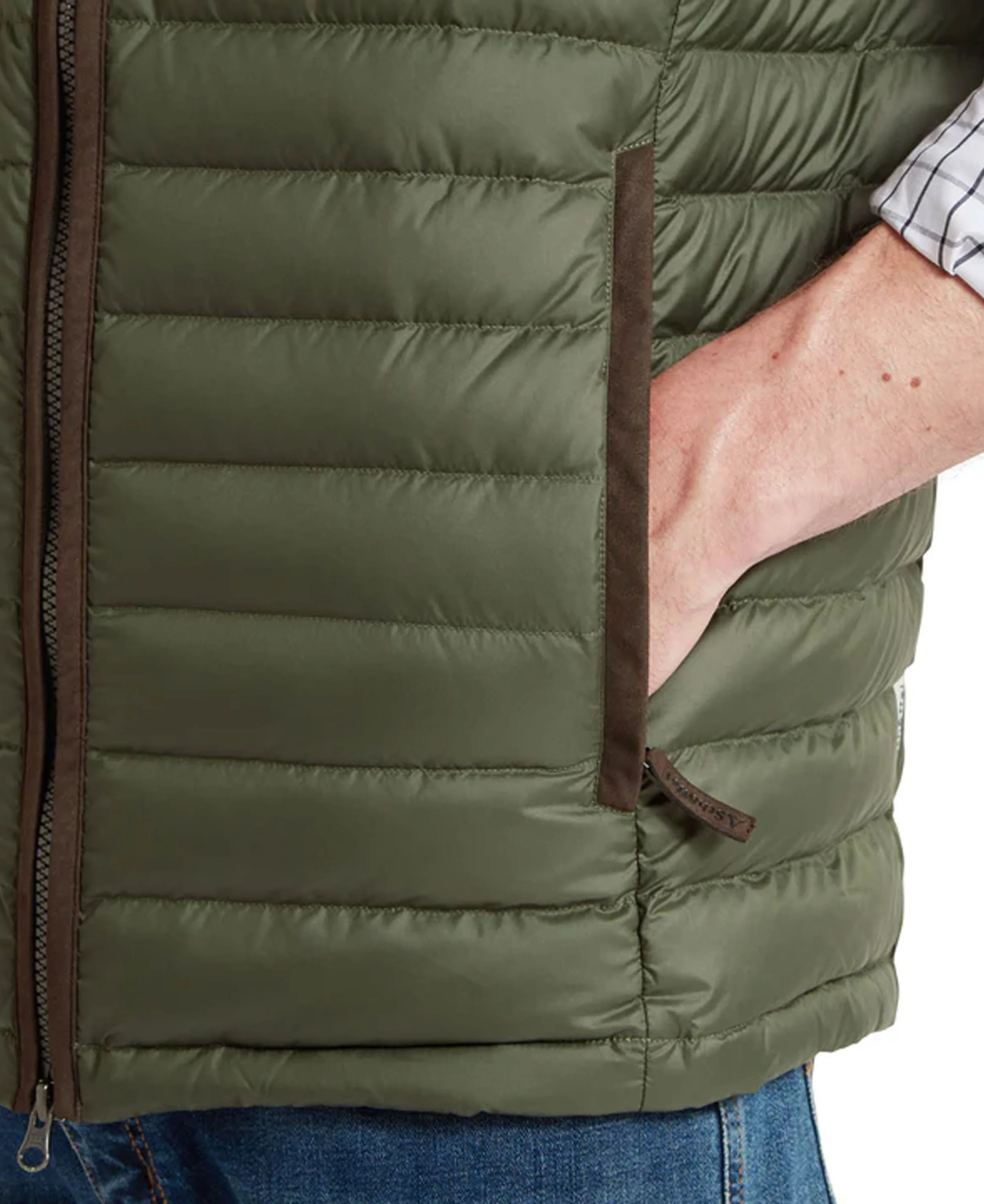 Bowden Down Gilet - Woodland - Image 6