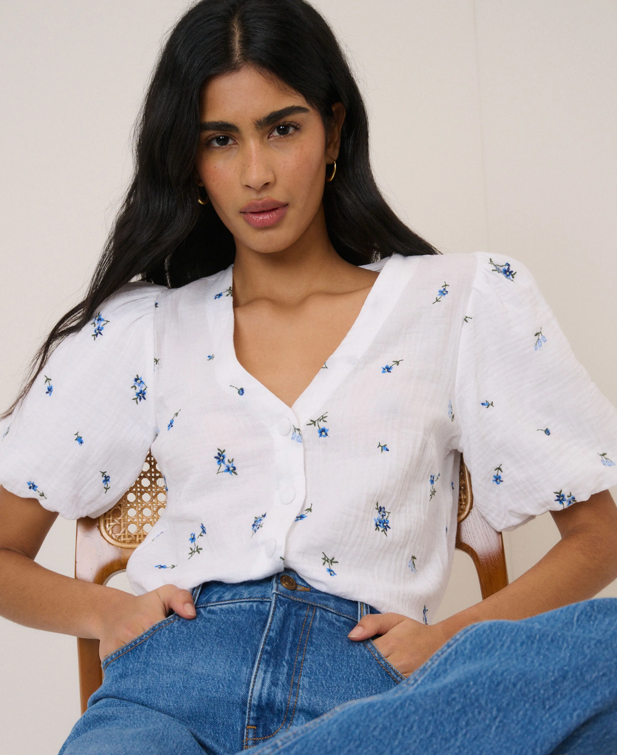 Brooke Top - White - Image 4