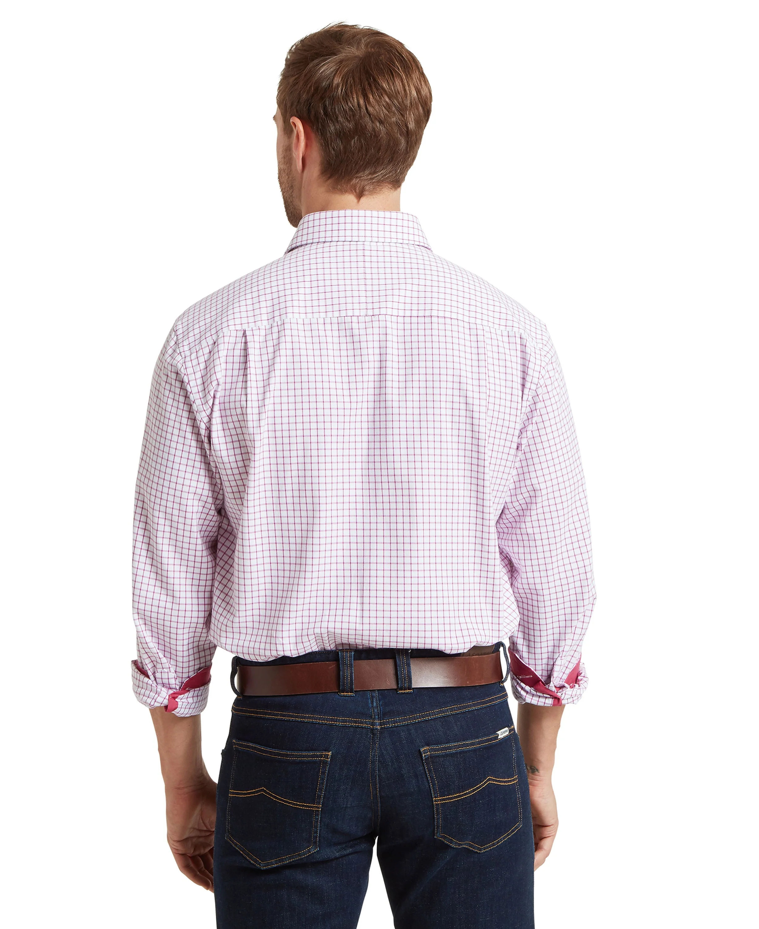 Cambridge Classic Shirt - Red - Image 5