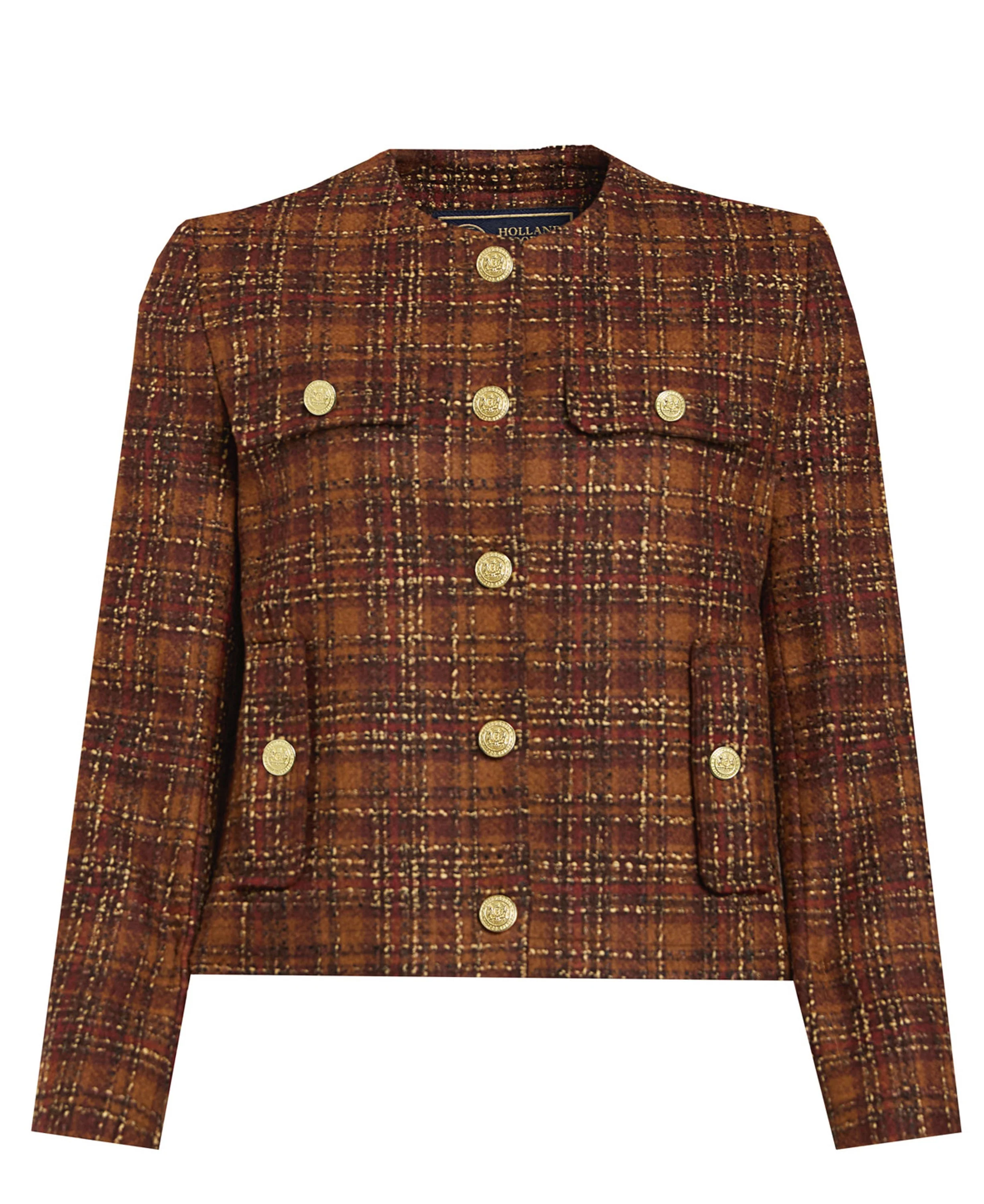 Chelsea Jacket - Amber Tweed
