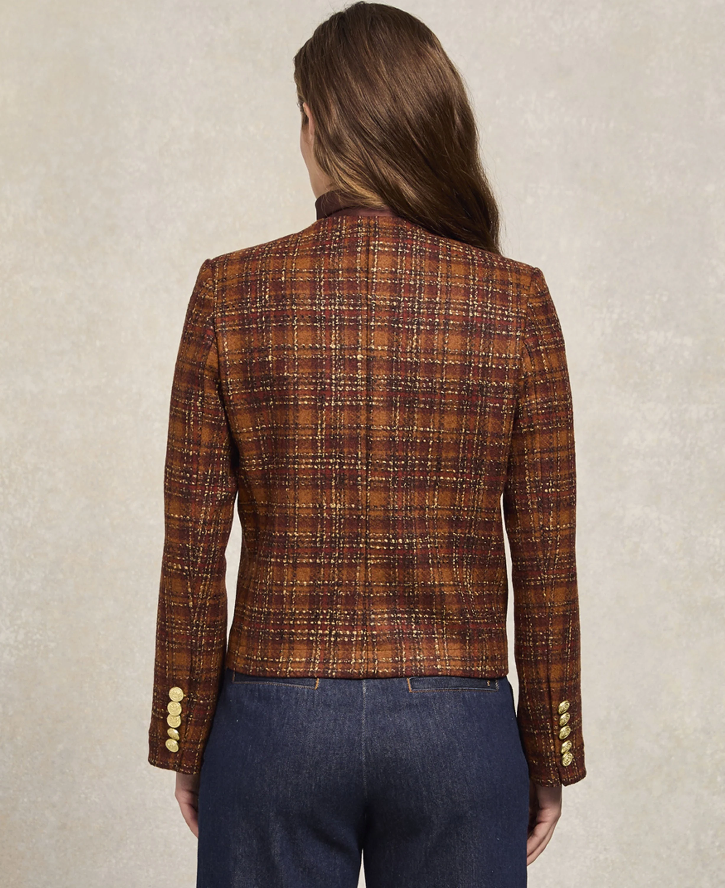 Chelsea Jacket - Amber Tweed - Image 4