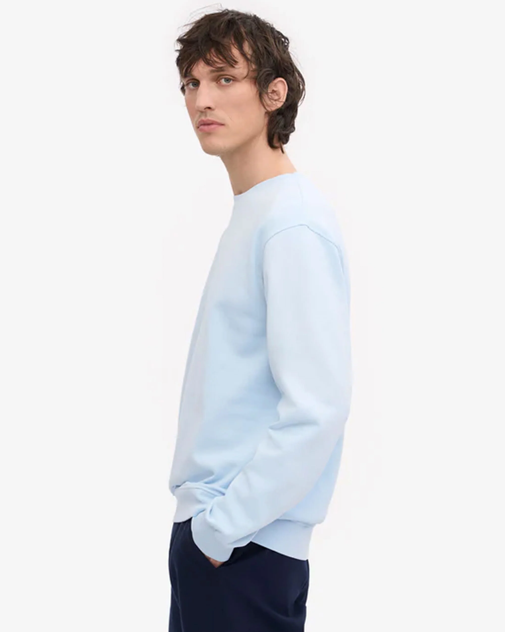 Classic Organic Crew - Polar Blue - Image 3
