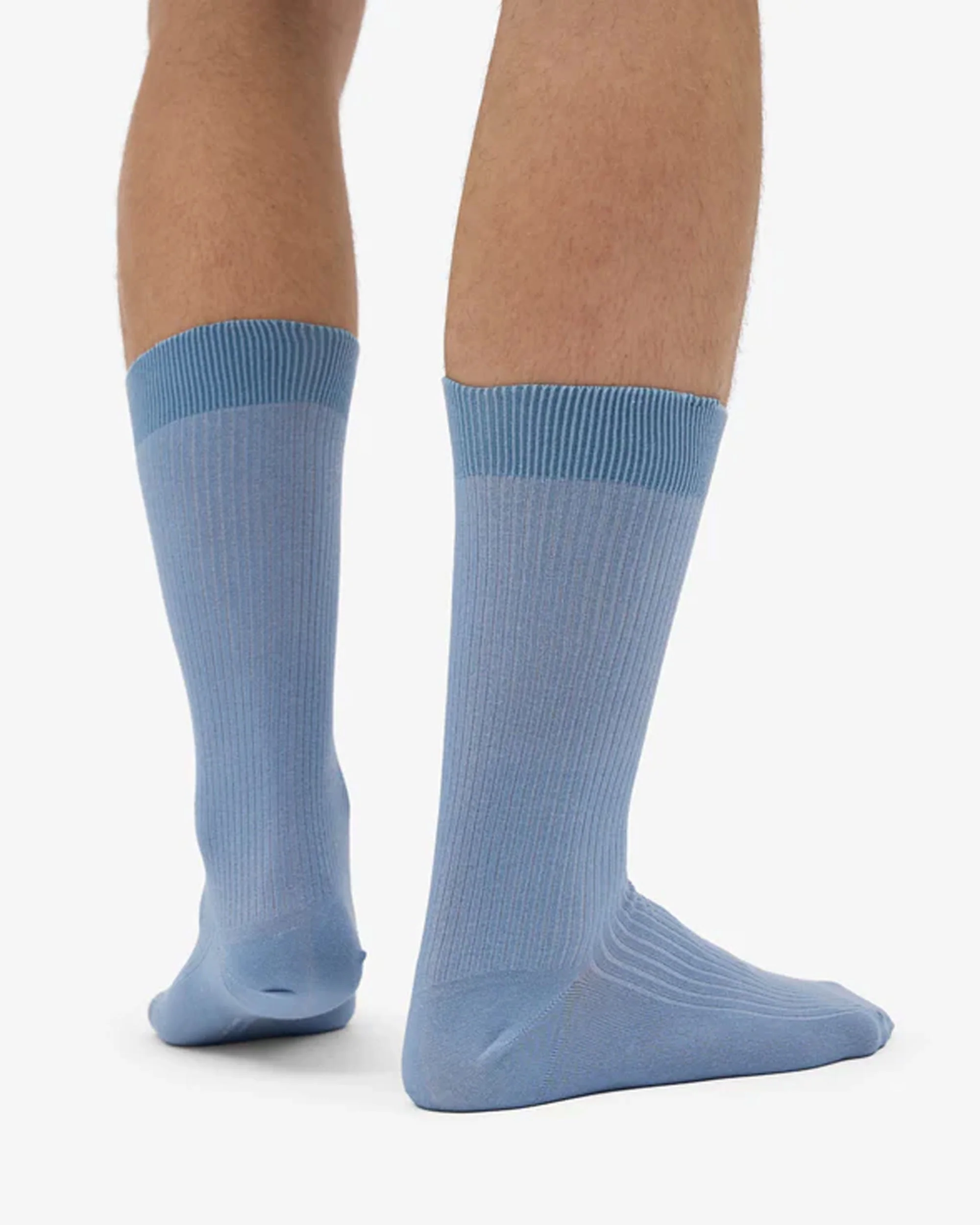 Classic Organic Sock - Steel Blue - Image 3