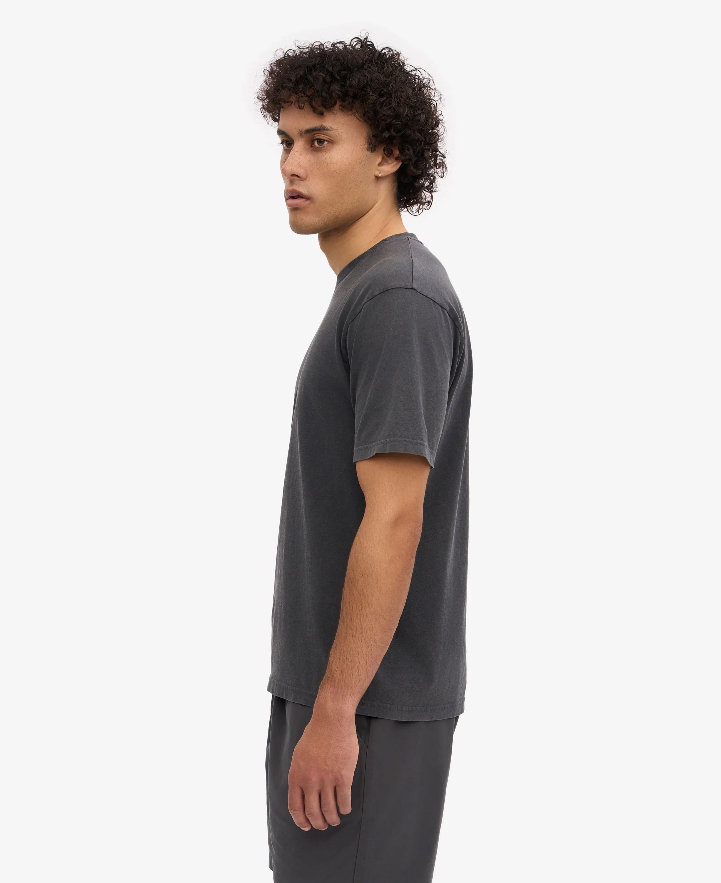 Classic Organic Tee - Faded Black - Image 3