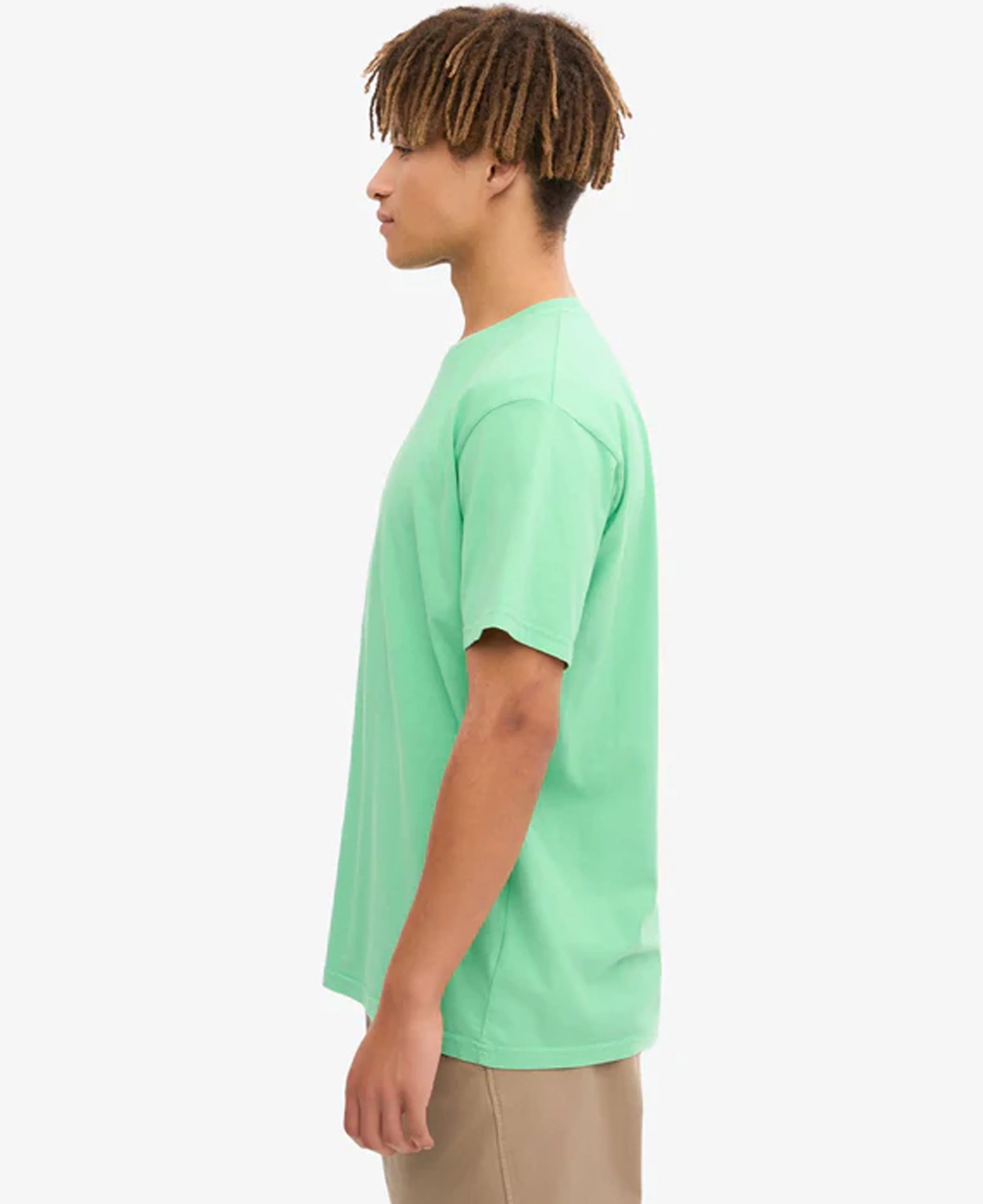 Classic Organic Tee - Spring Green - Image 3