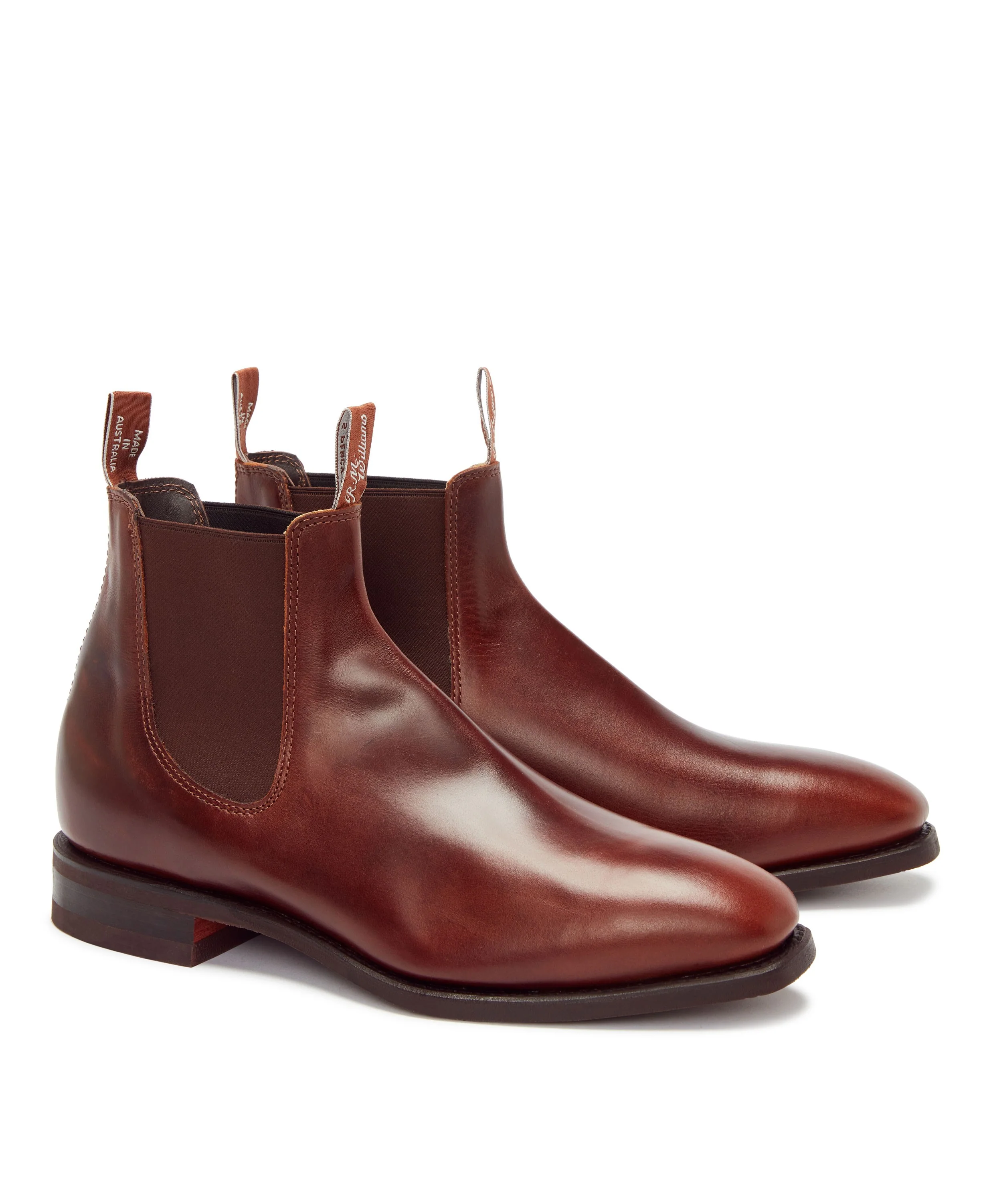 Comfort Craftsman Boots - Mid Brown - Image 2