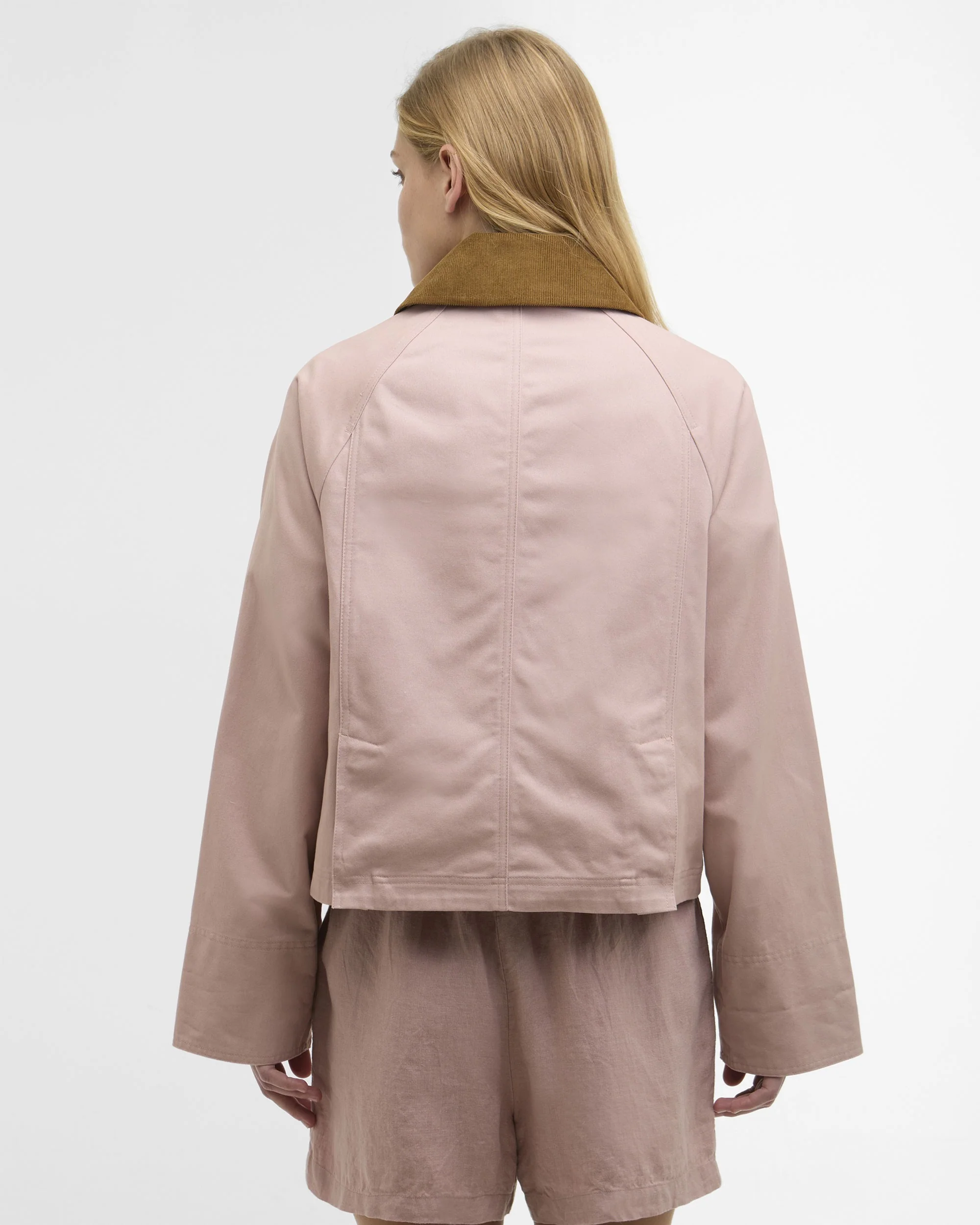 Cropped Beadnell Casual Jacket - Gardenia/Dress/Beige - Image 3
