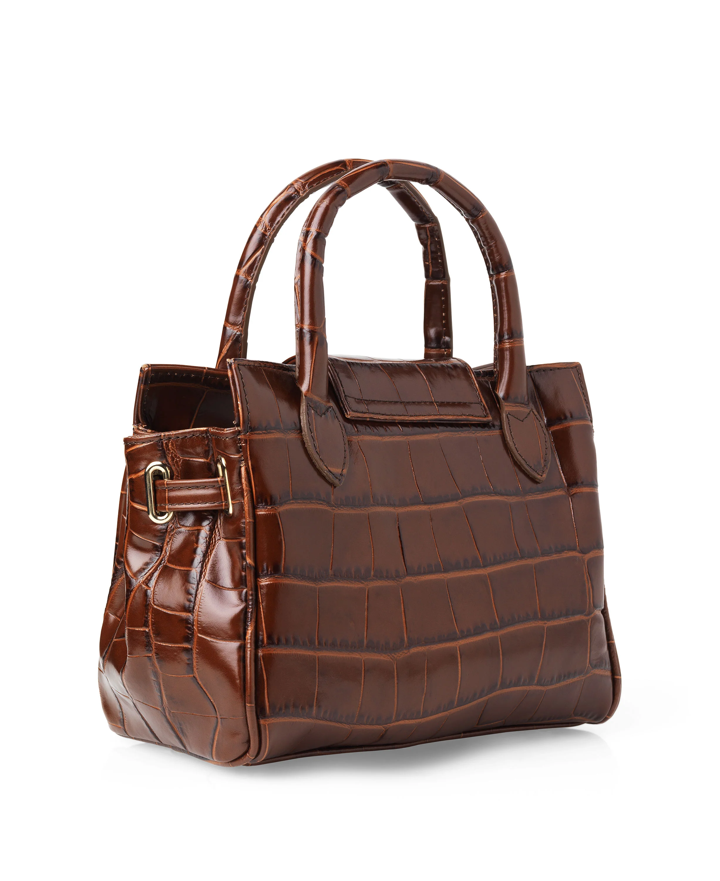 Mini Windsor Handbag - Conker - Image 4
