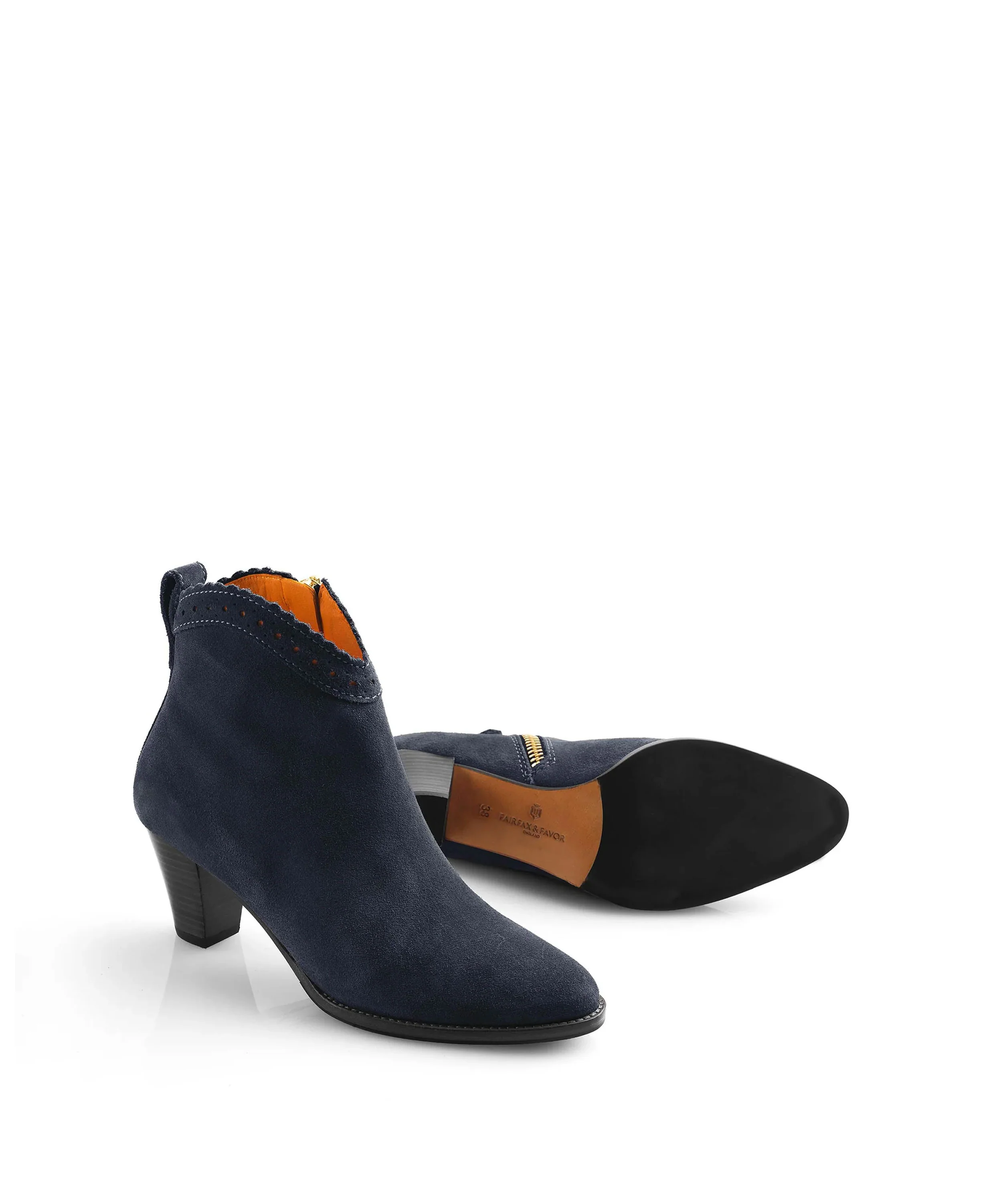Regina Ankle Boot - Navy - Image 3