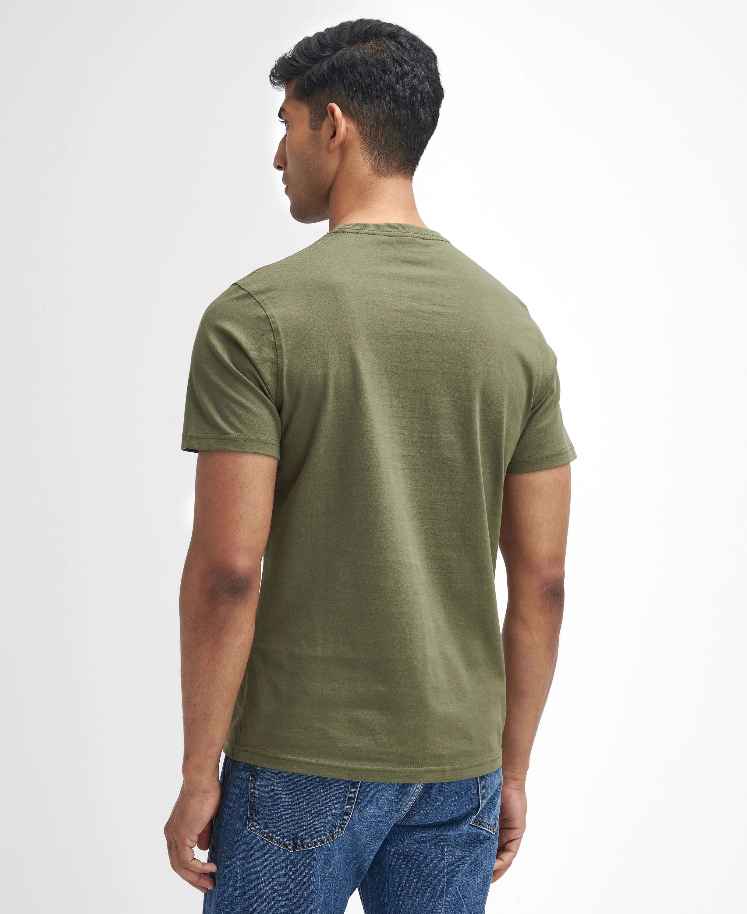 Field Dog Graphic T-Shirt - Mid Olive - Image 3