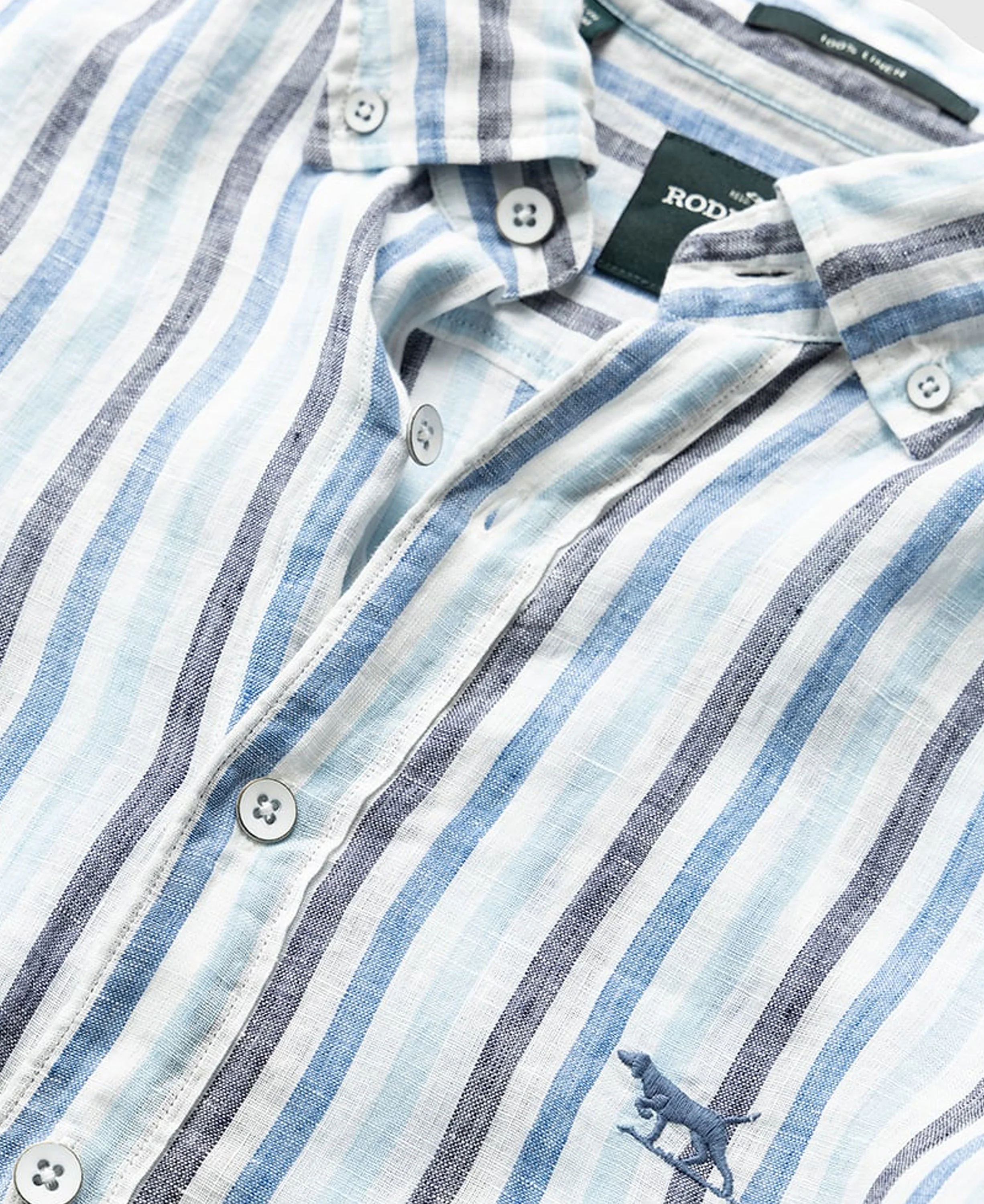 Gimmerburn Sports Fit Shirt - Stonewash - Image 5