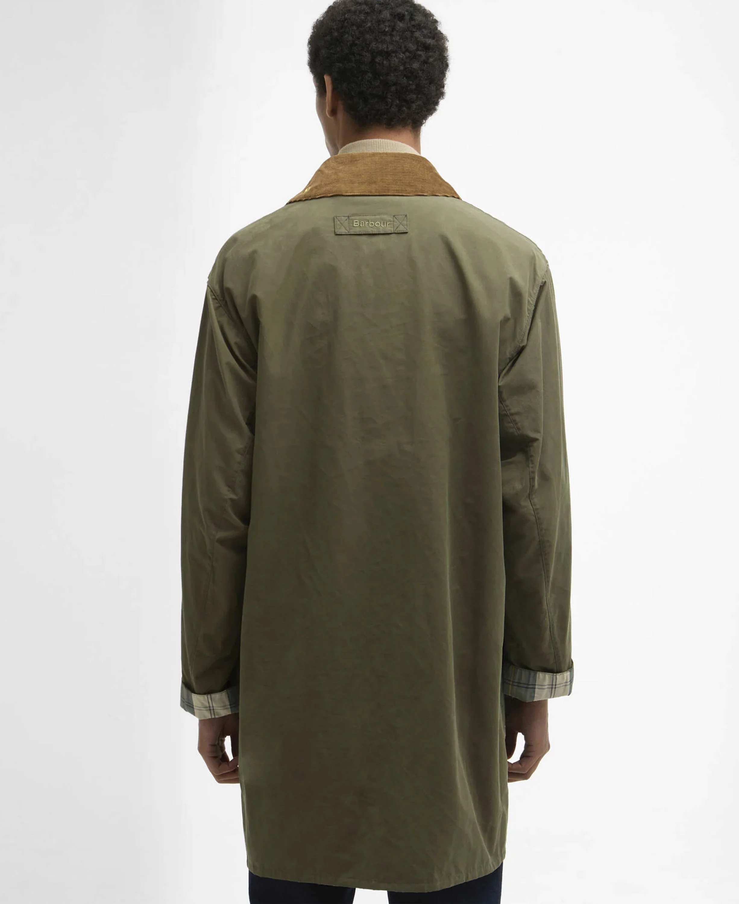Icons Border Casual Jacket - Ivy Green - Image 3