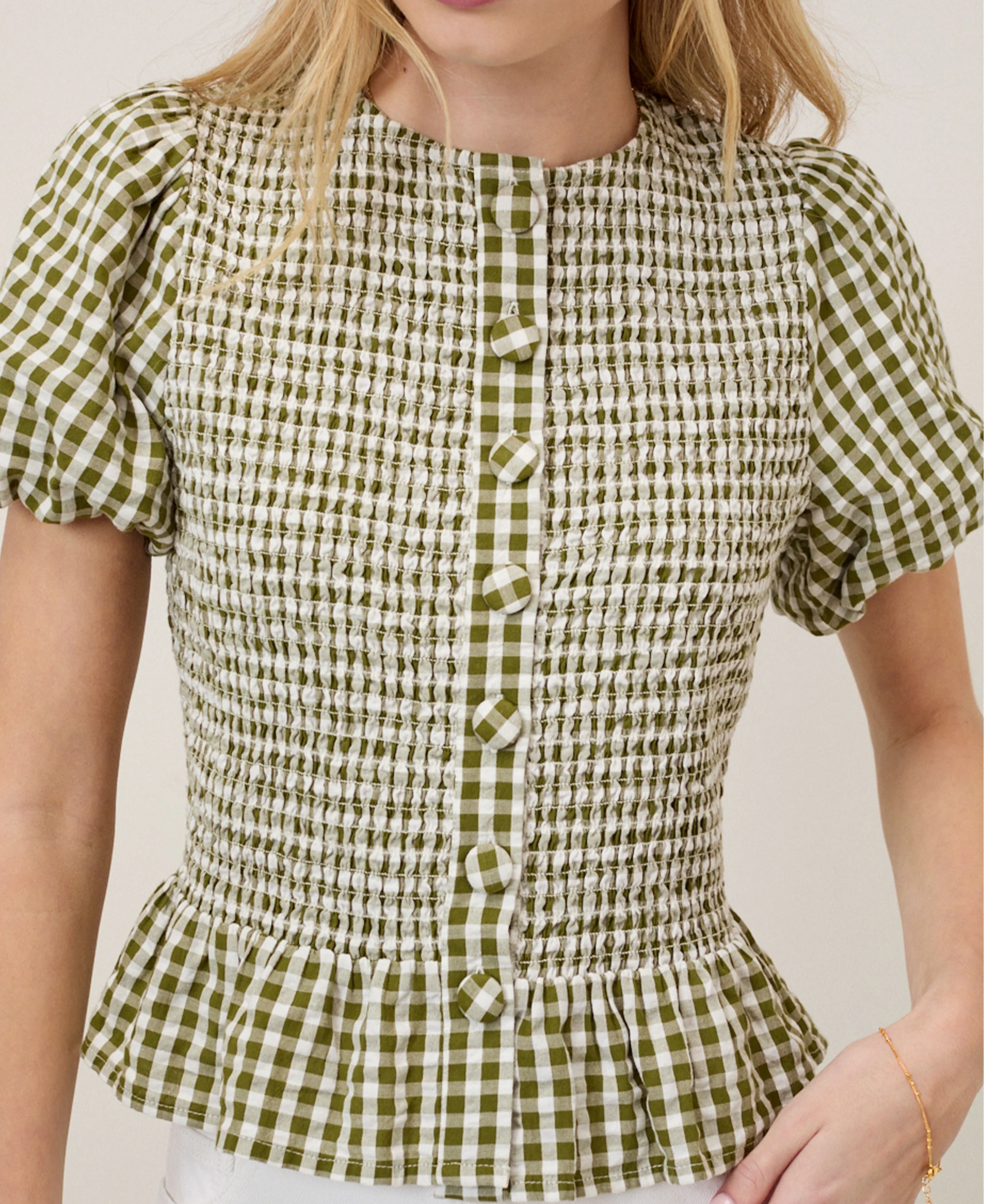 Lana Top - Green - Image 3