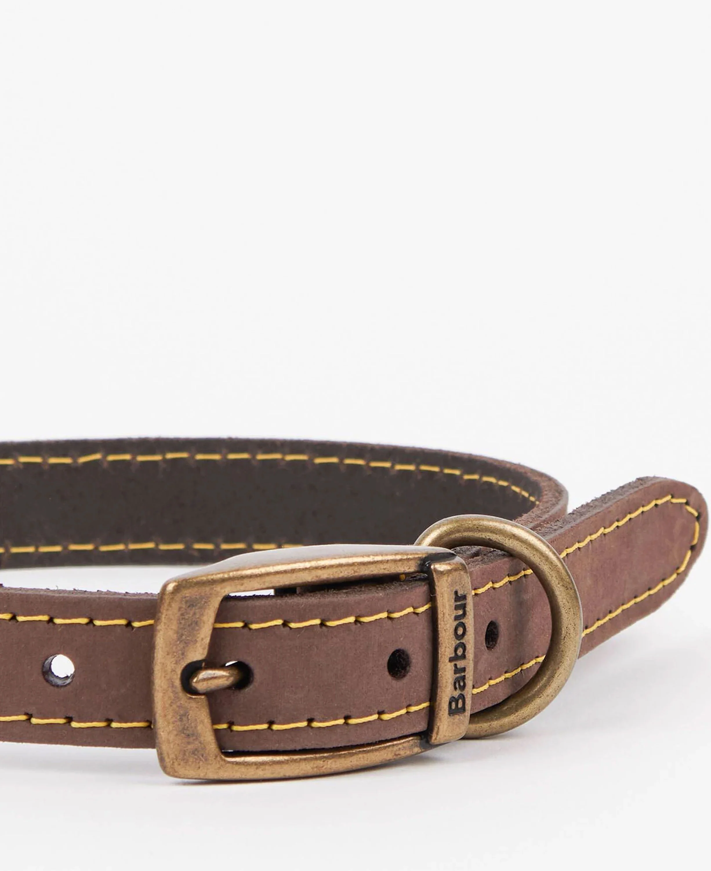 Leather Dog Collar - Brown - Image 6