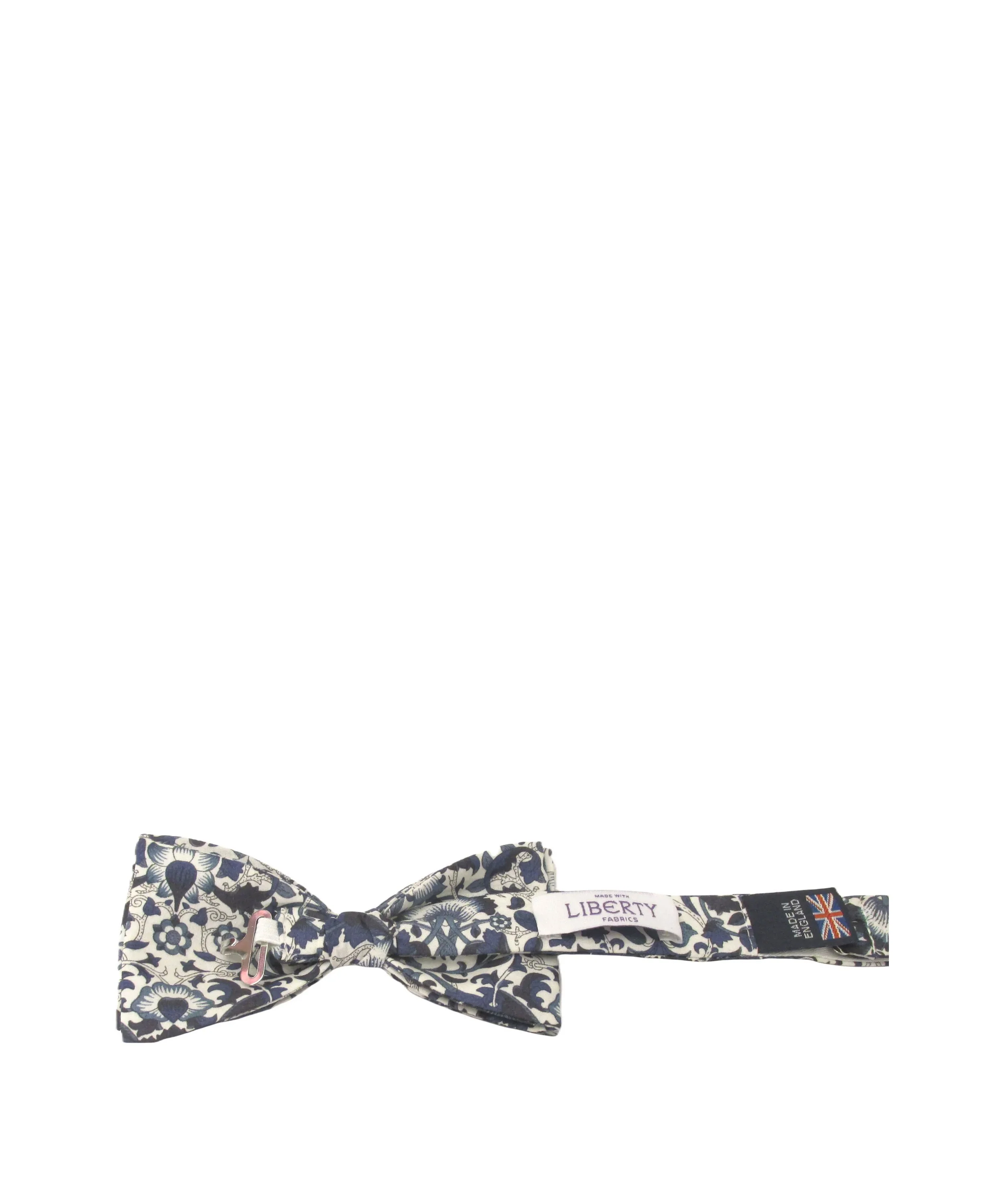 Liberty Cotton Bow Tie - Lodden Navy - Image 2