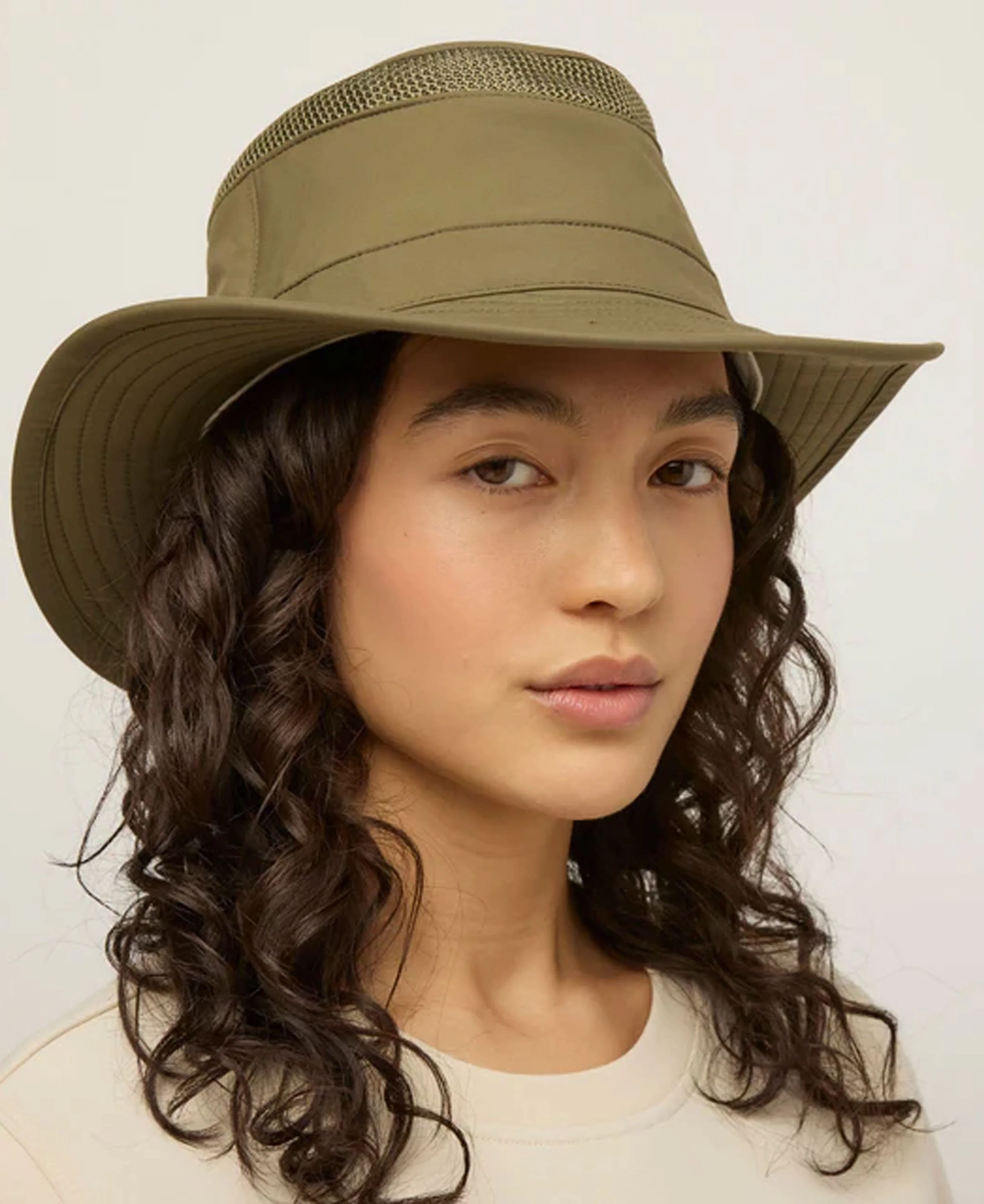LTM5 Airflo Slim Sun Hat - Olive - Image 3