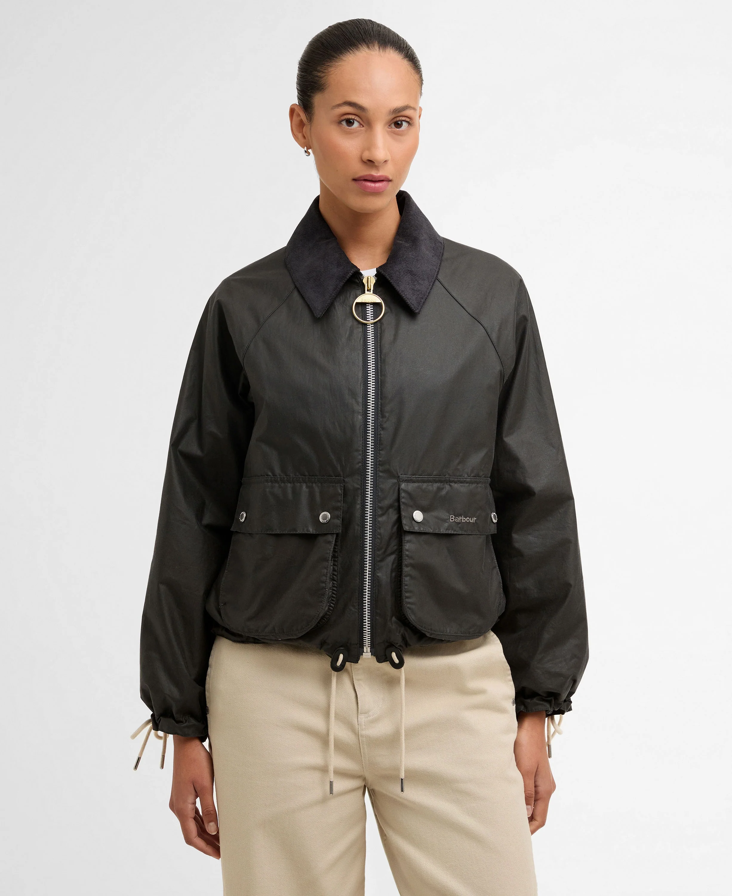 Marron Wax Jacket - Grey/Dress - Image 2