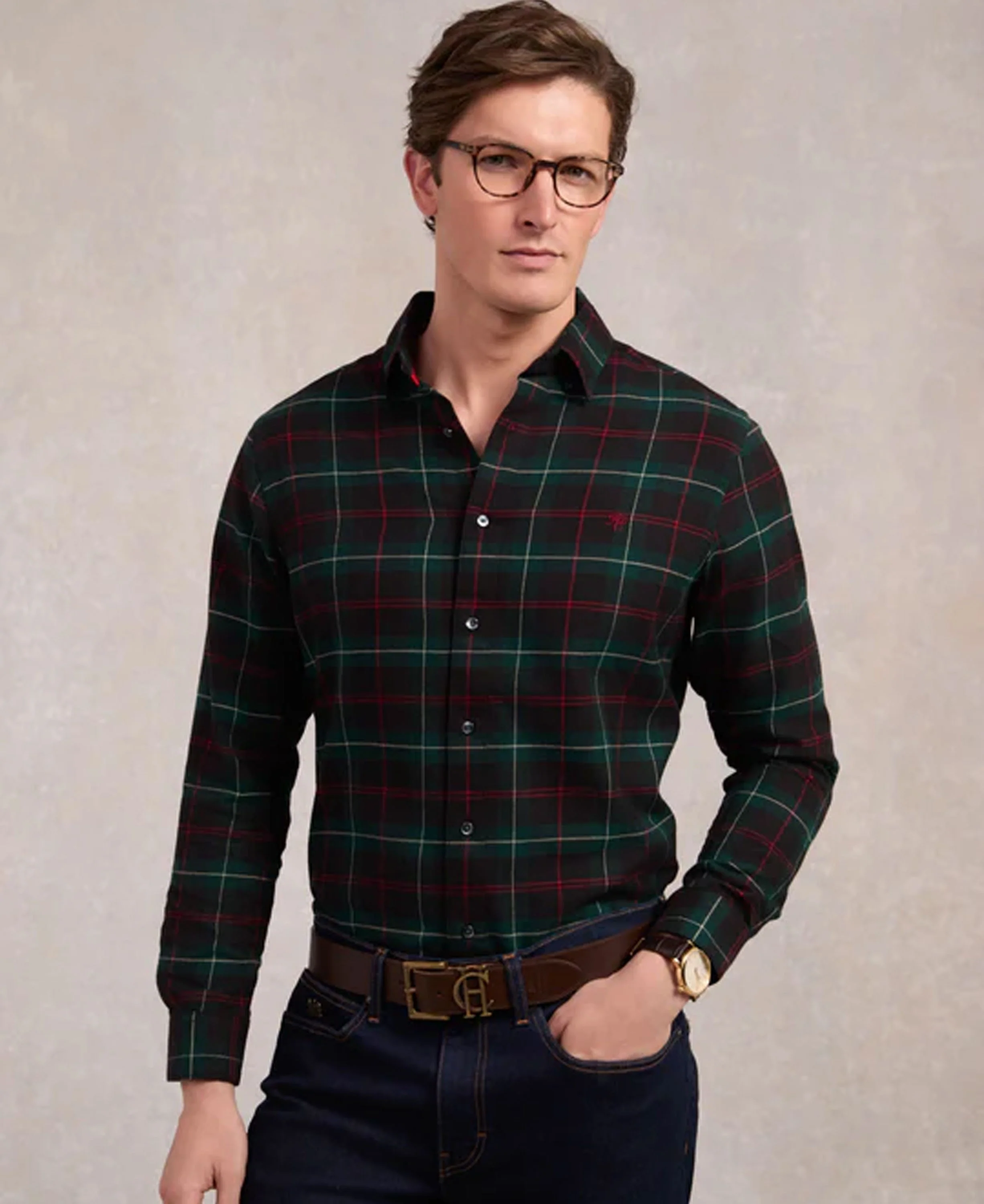 Classic Button Down Shirt - Buckingham Emerald - Image 2