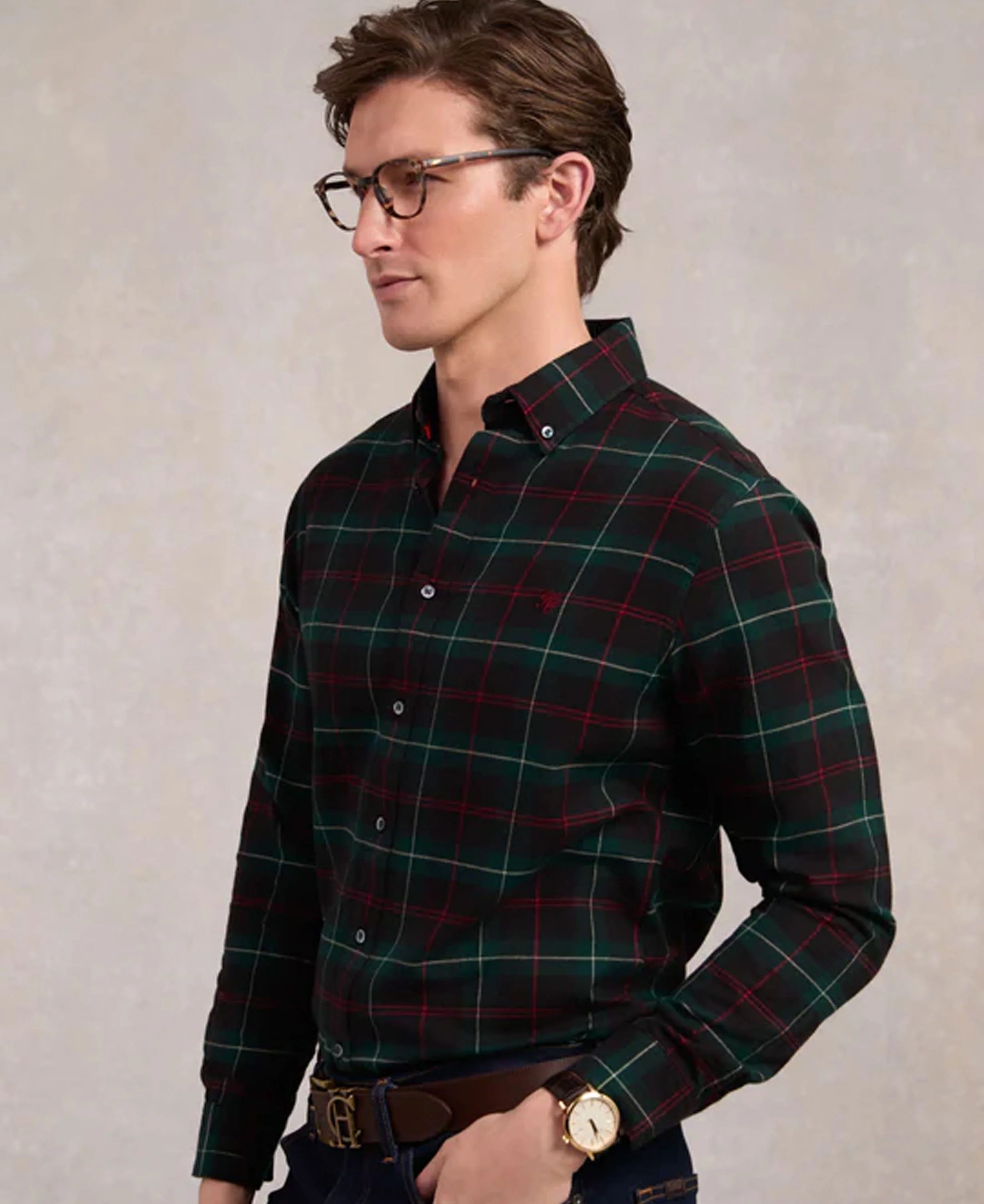 Classic Button Down Shirt - Buckingham Emerald - Image 3