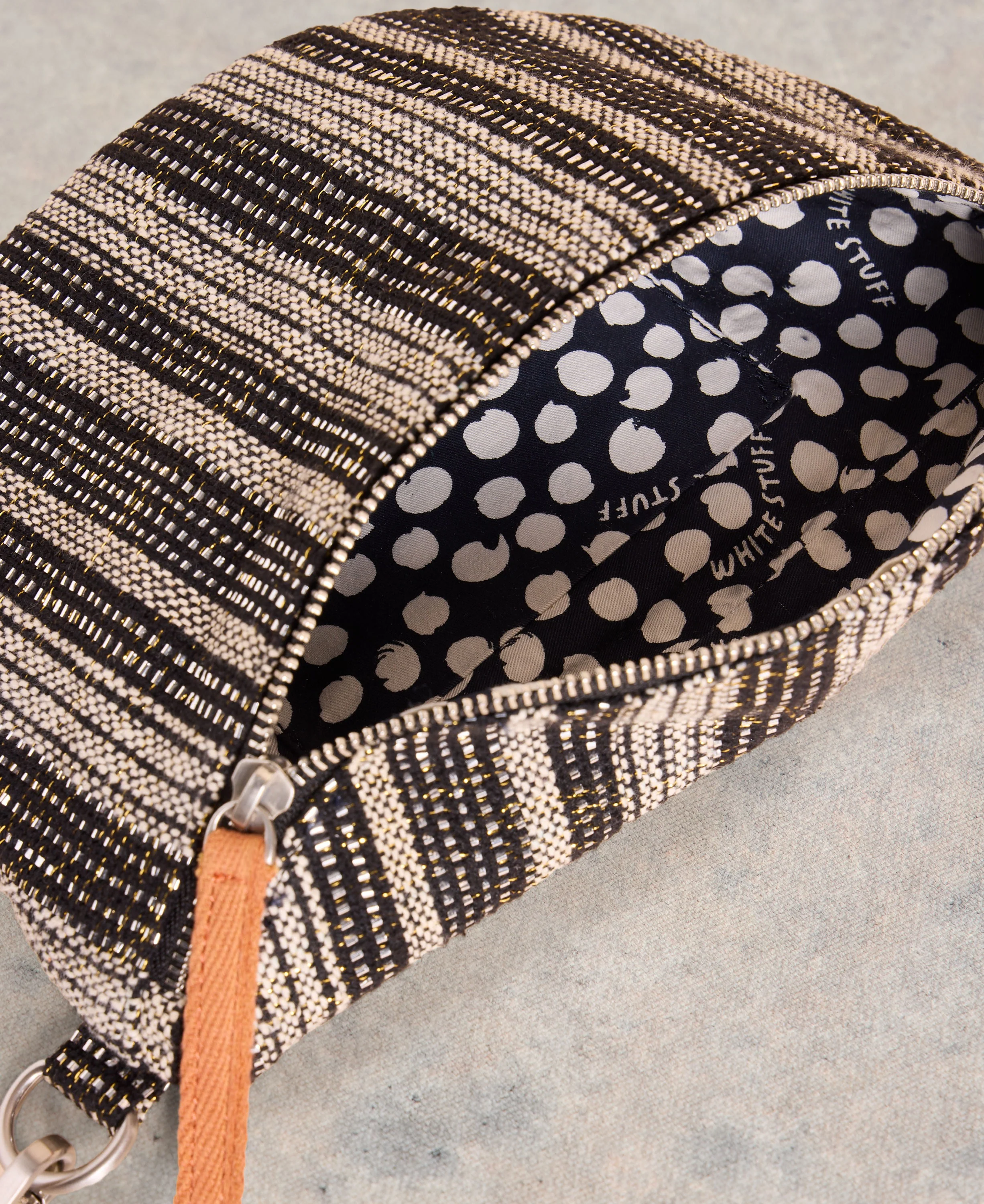 Mini Sebby Jacquard Bag - Black Multi - Image 3