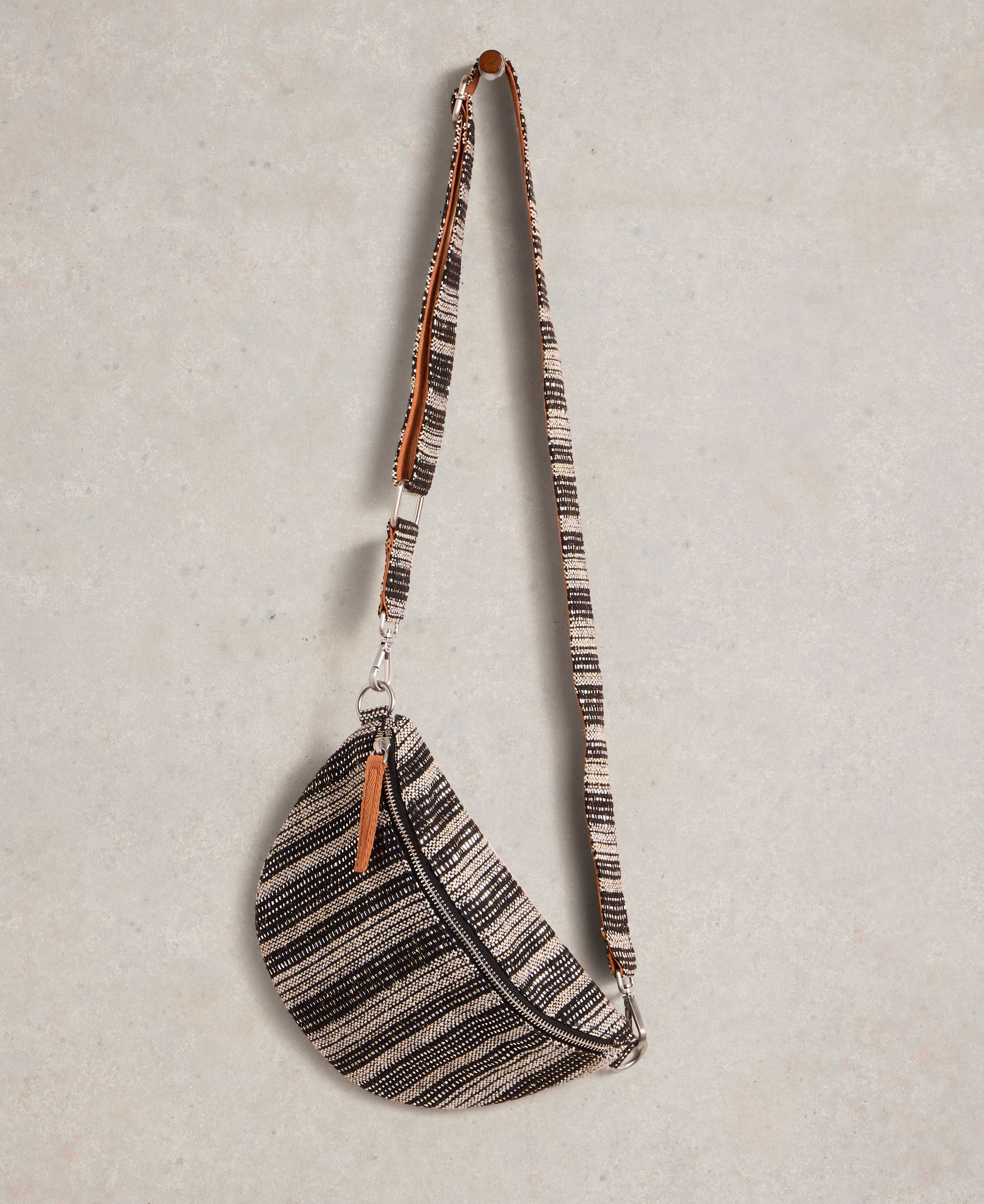 Mini Sebby Jacquard Bag - Black Multi - Image 4