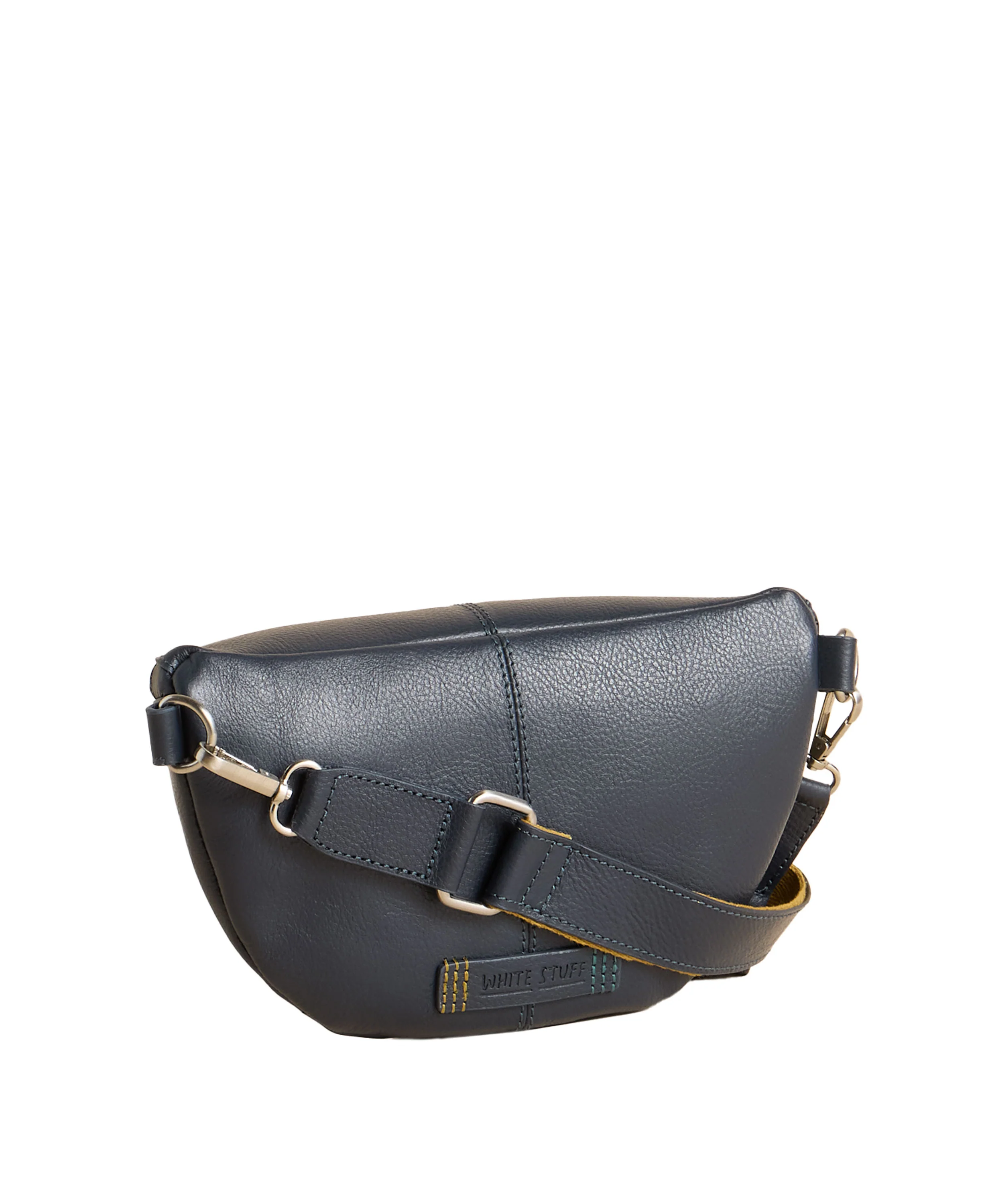 Mini Sebby Leather Sling Bag - Navy Multi - Image 2