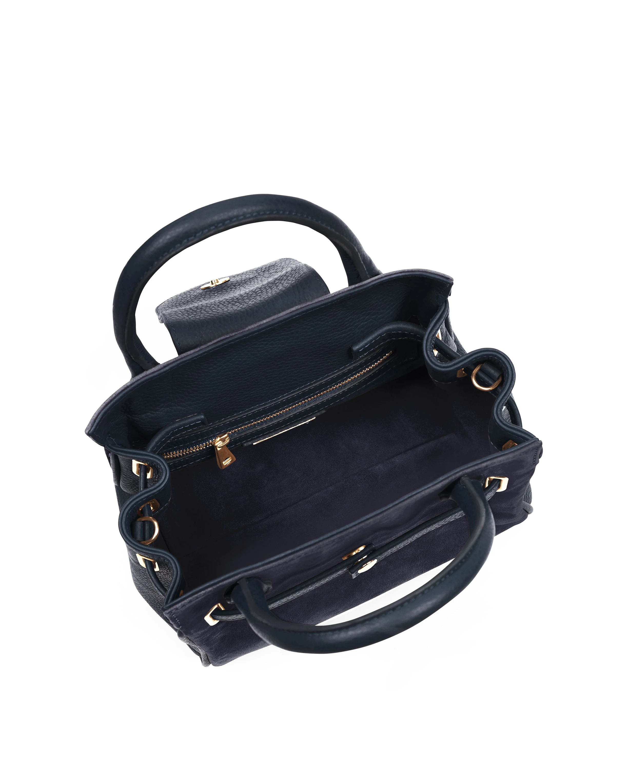 Mini Windsor Handbag - Navy - Image 5