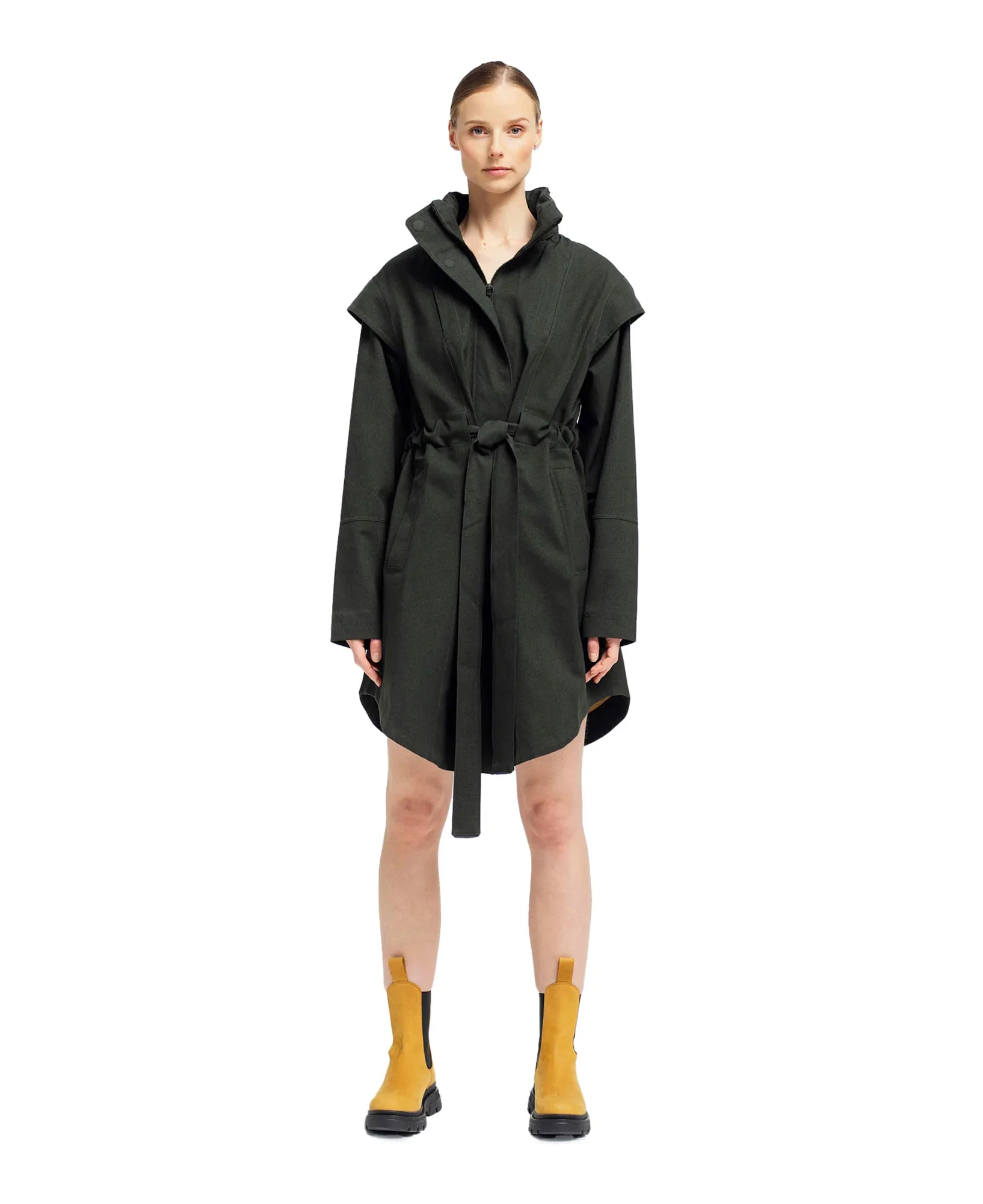 Monsun Coat - Rosin Dark Green - Image 3