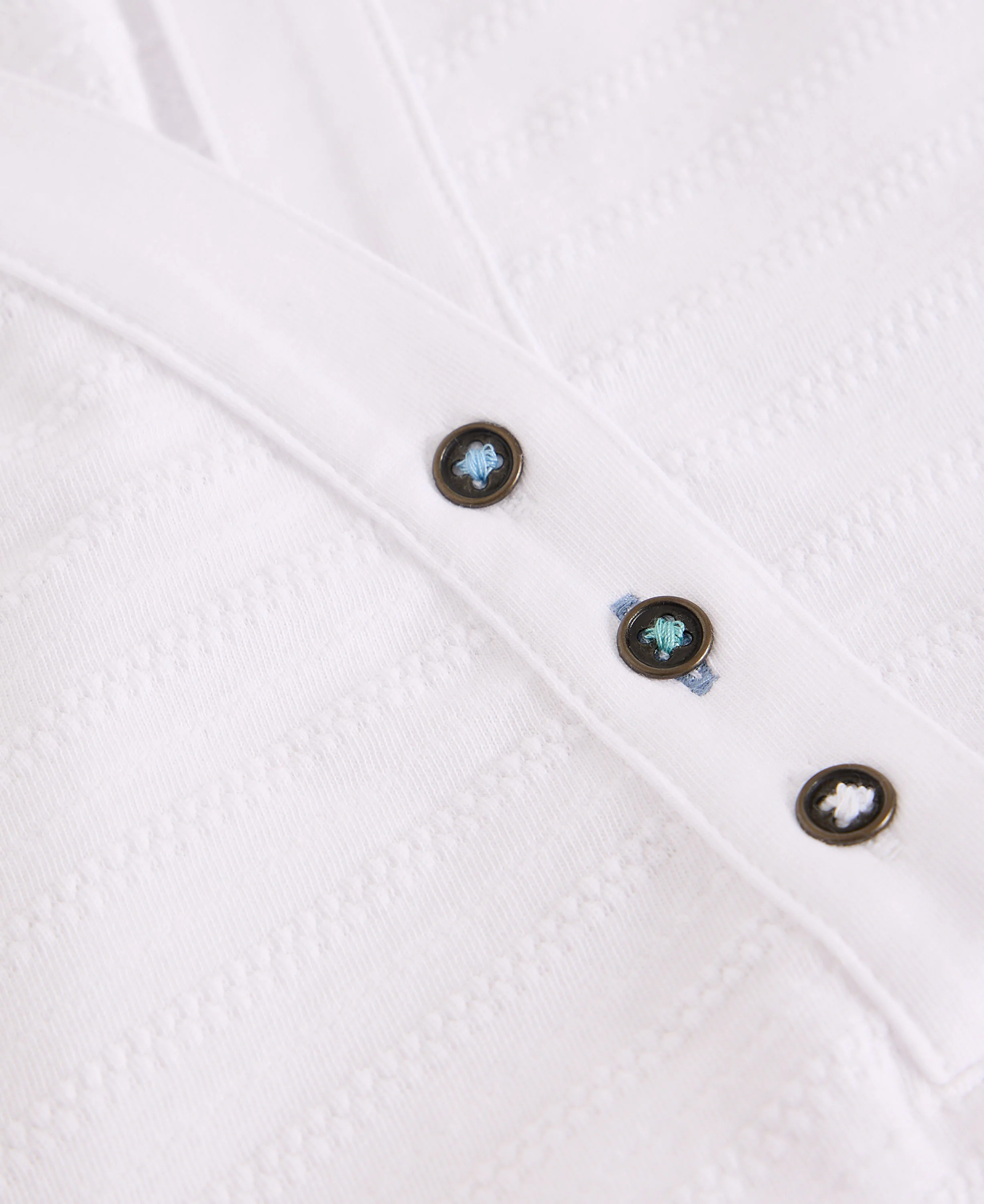 Nora Texture Notch Vest - Brilliant White - Image 4