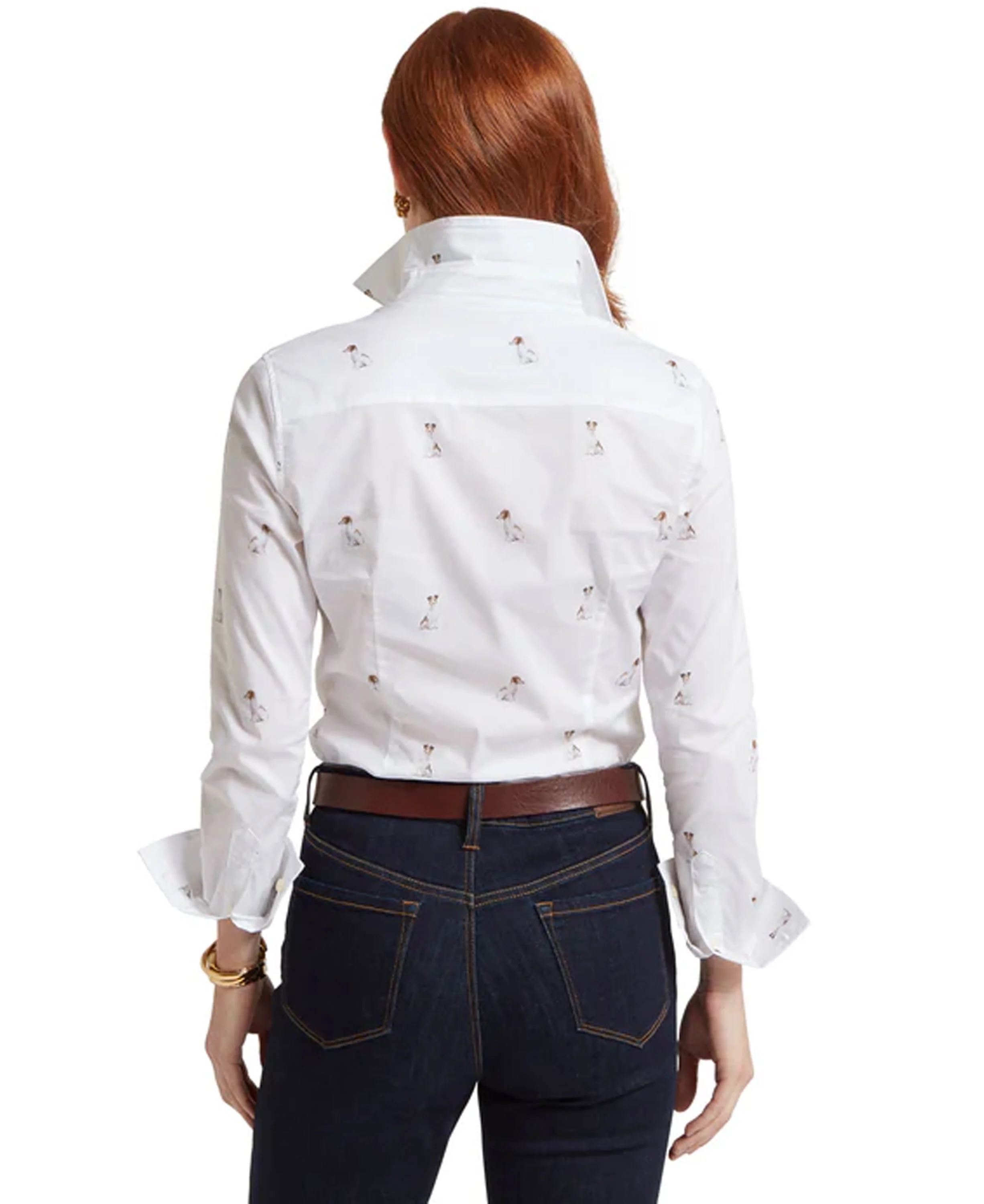 Norfolk Shirt - Jack Russel Print - Image 3
