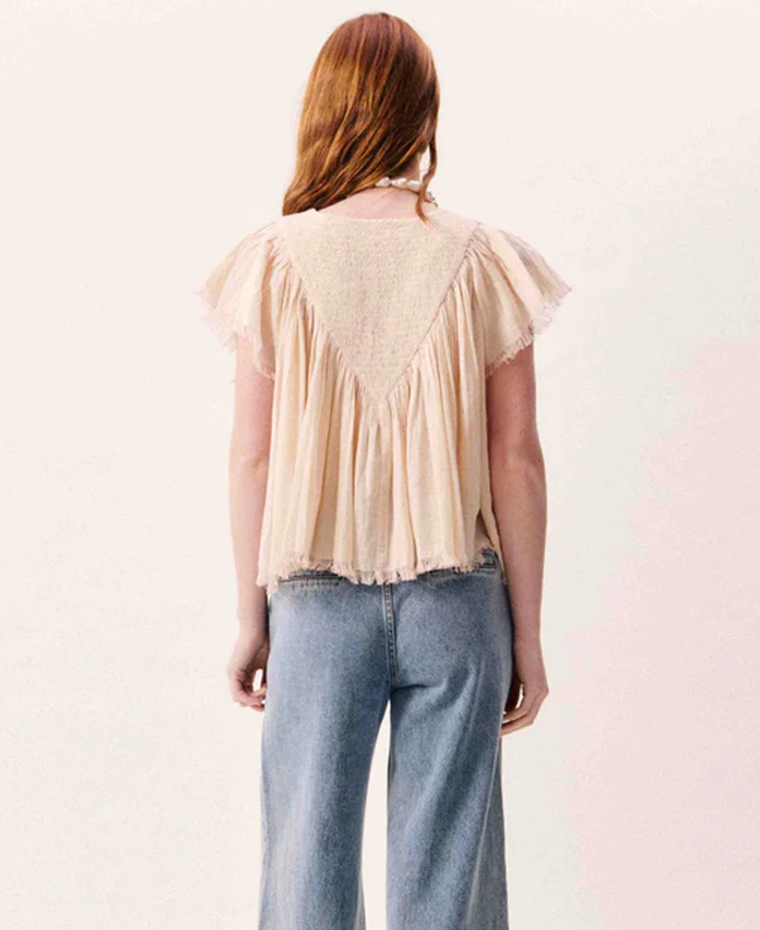 Novaelle Blouse - Rouge - Image 4