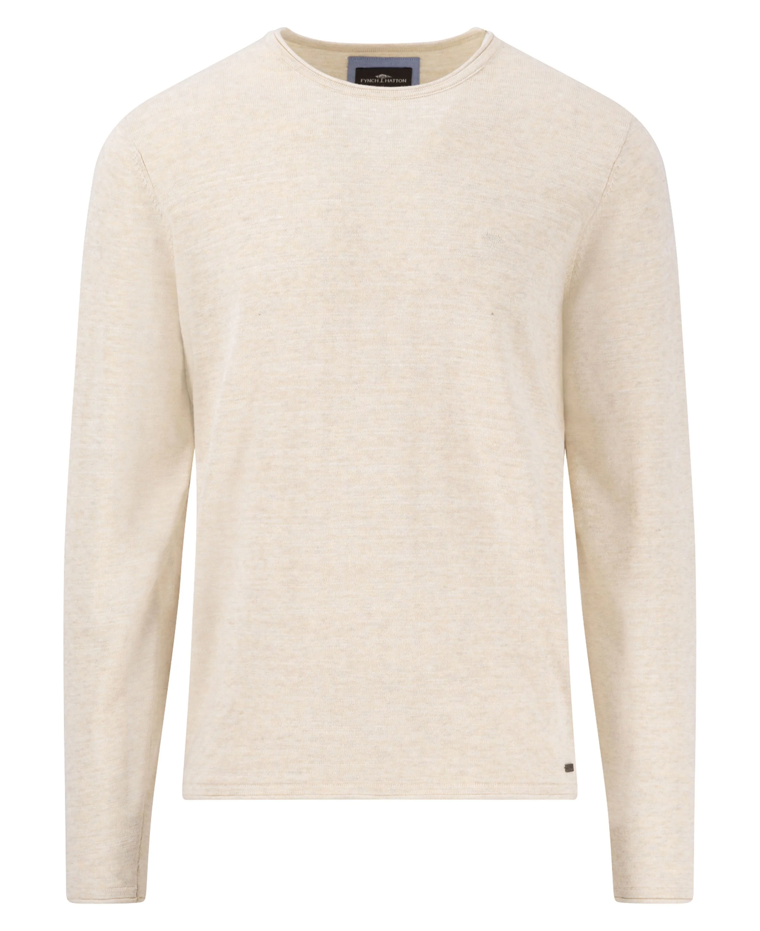 O-Neck Slub Knit - New Off-White