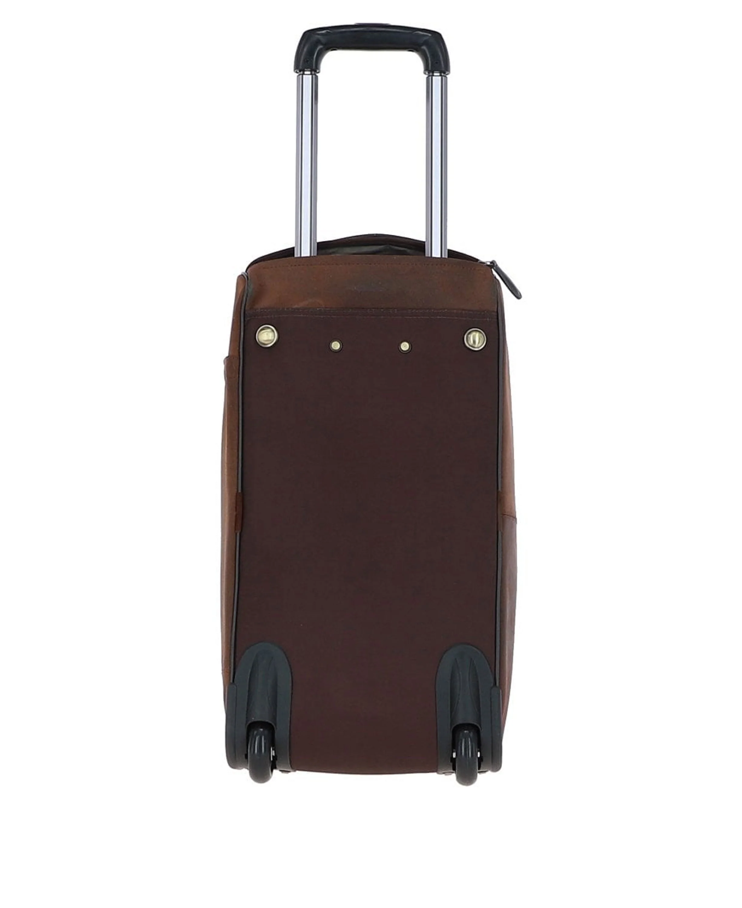 Oxford Adrian Wheeled Travel Holdall - Mud Brown - Image 5