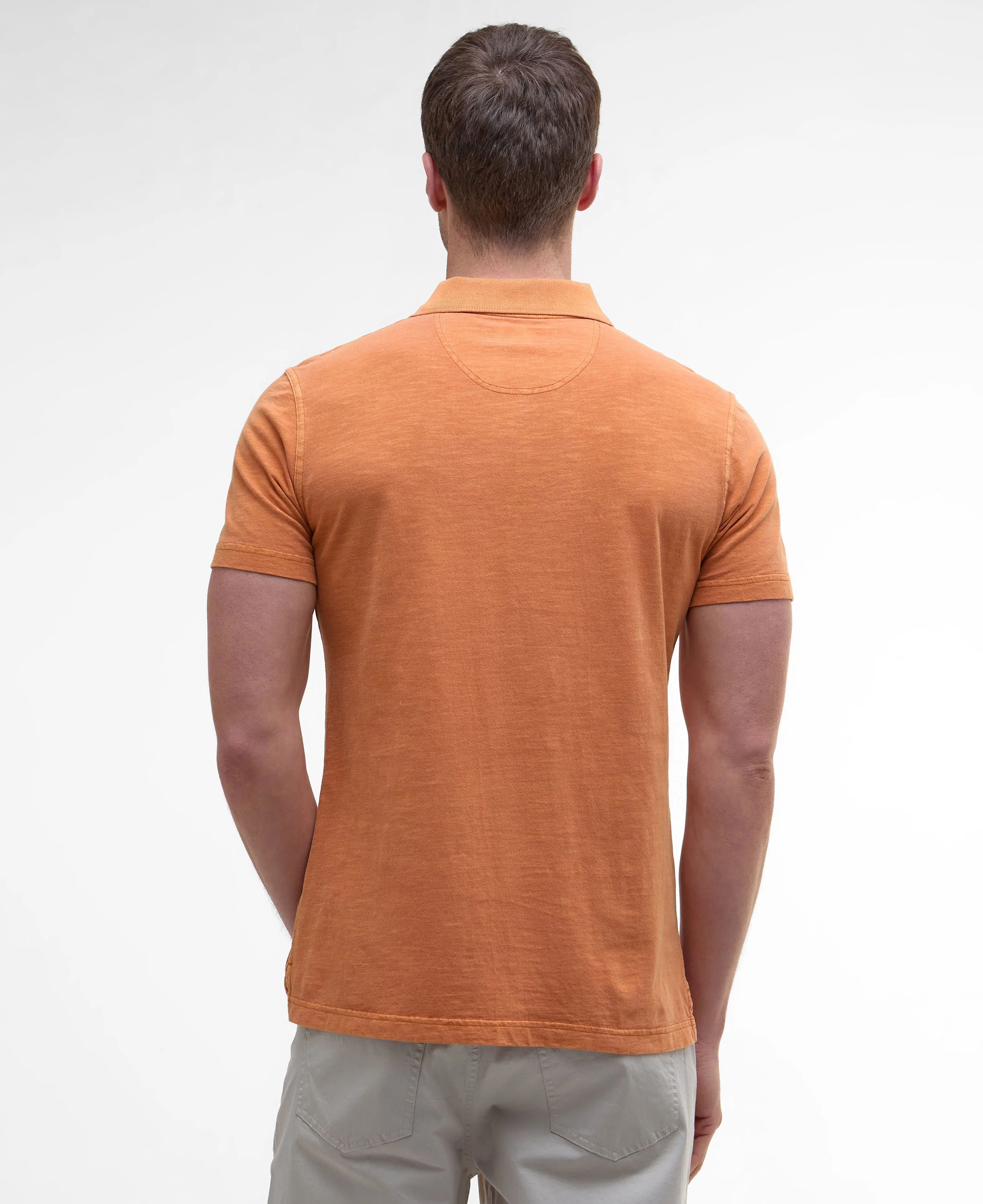 Pigment Dye Slub Polo Shirt - Sunset Haze - Image 4