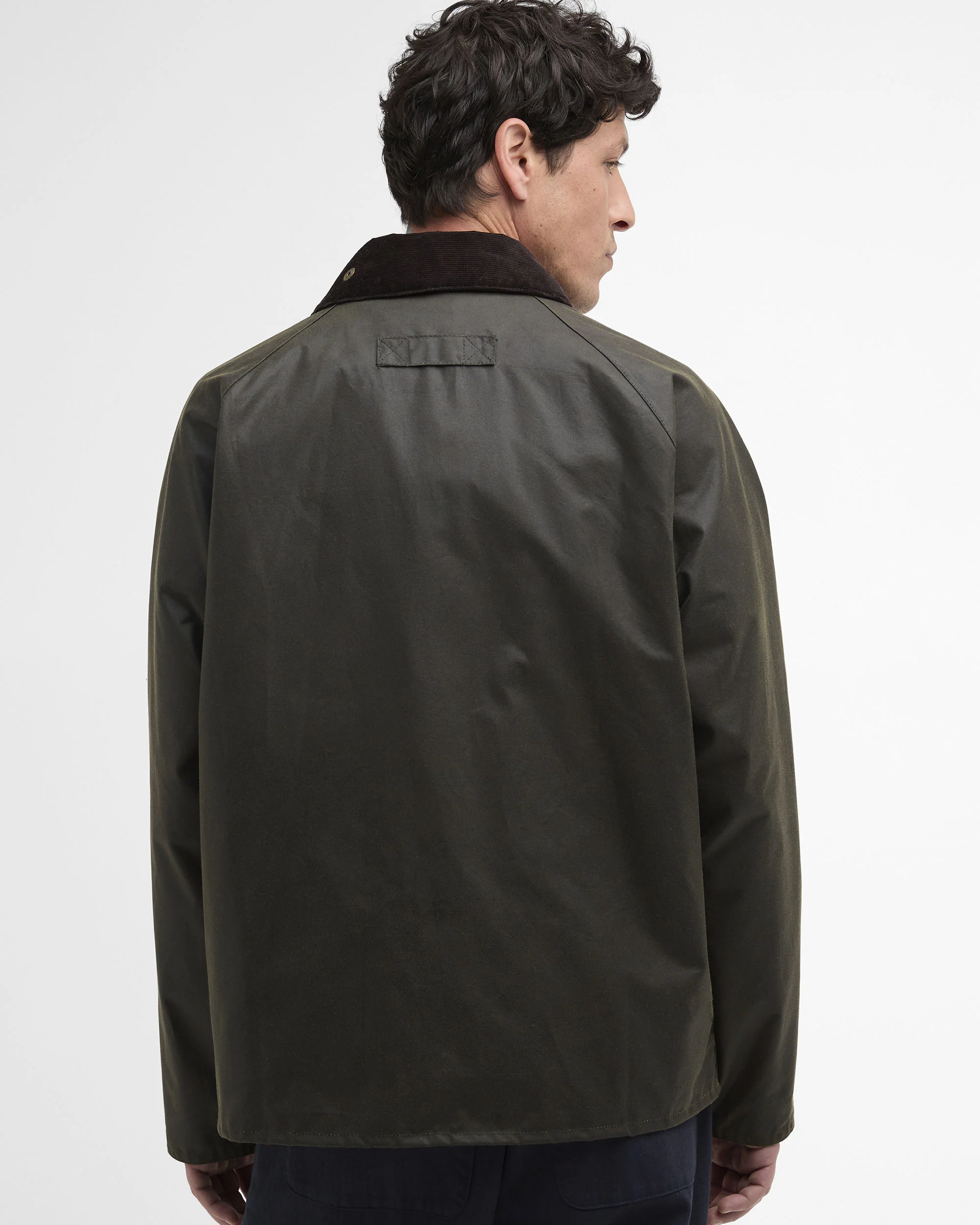 Re-Engineered Blackett Spey Wax Jacket - Archive Olive - Image 3