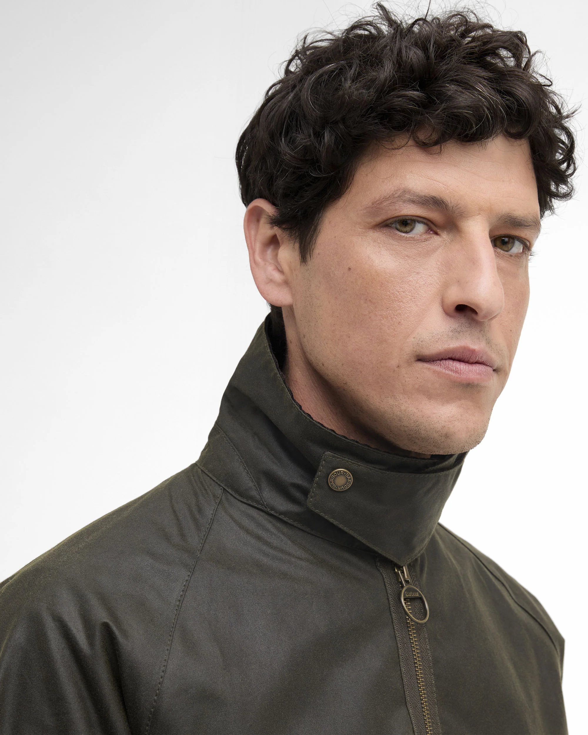 Re-Engineered Blackett Spey Wax Jacket - Archive Olive - Image 4