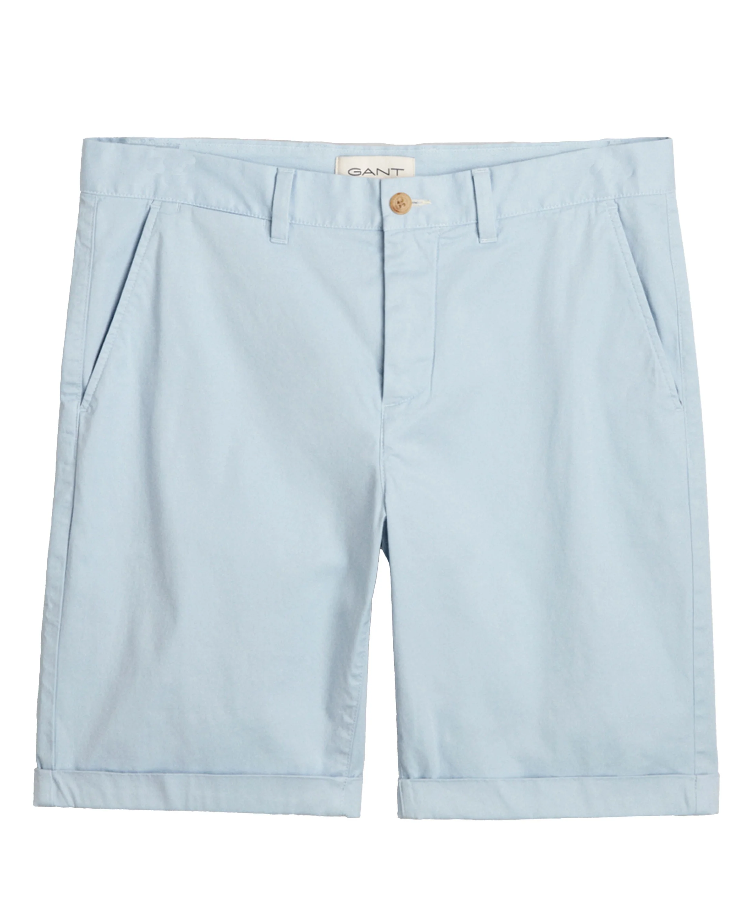 Regular Sunfaded Chino Shorts - Fresh Blue