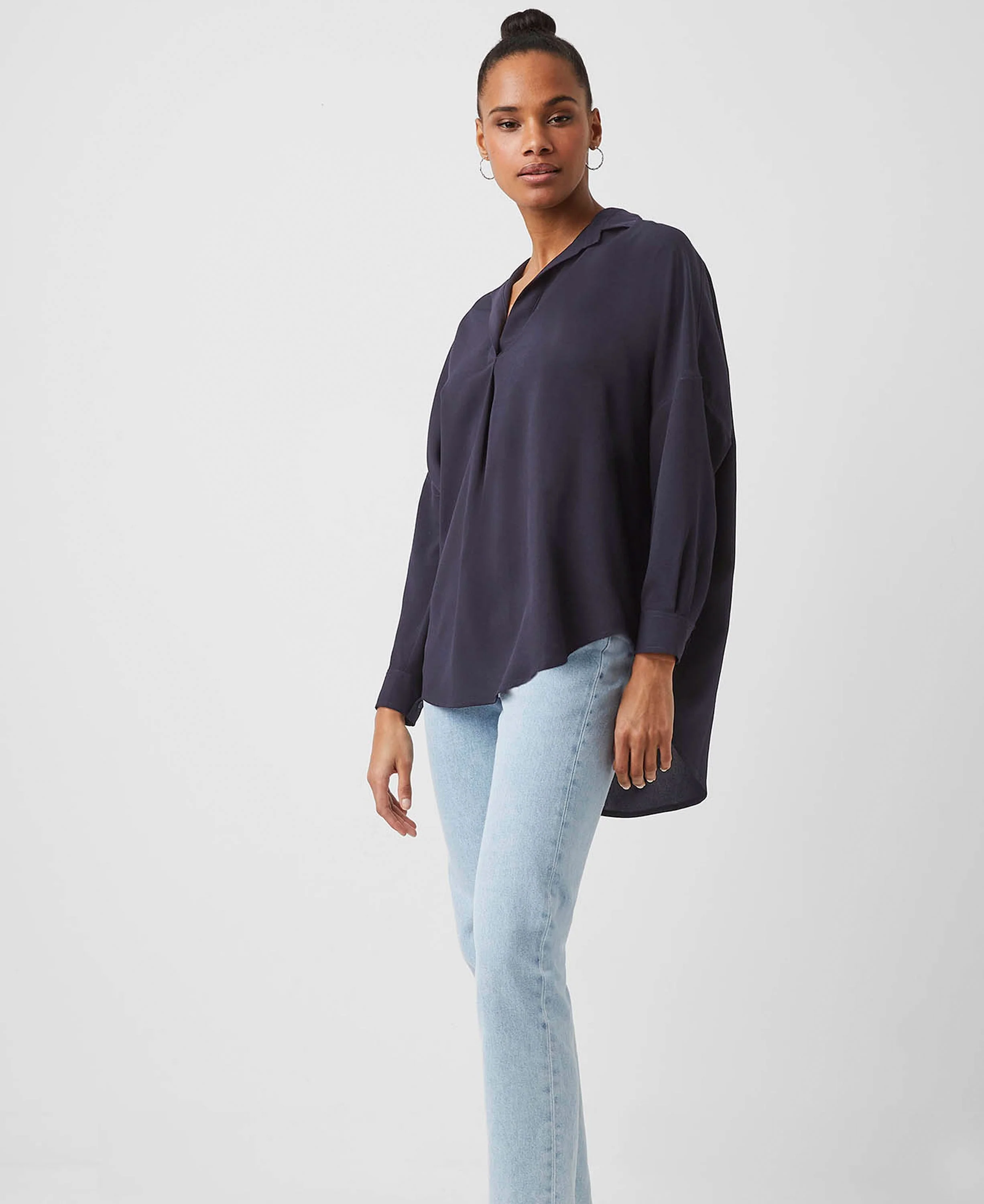 Rhodes Popover Shirt - Utility Blue - Image 2