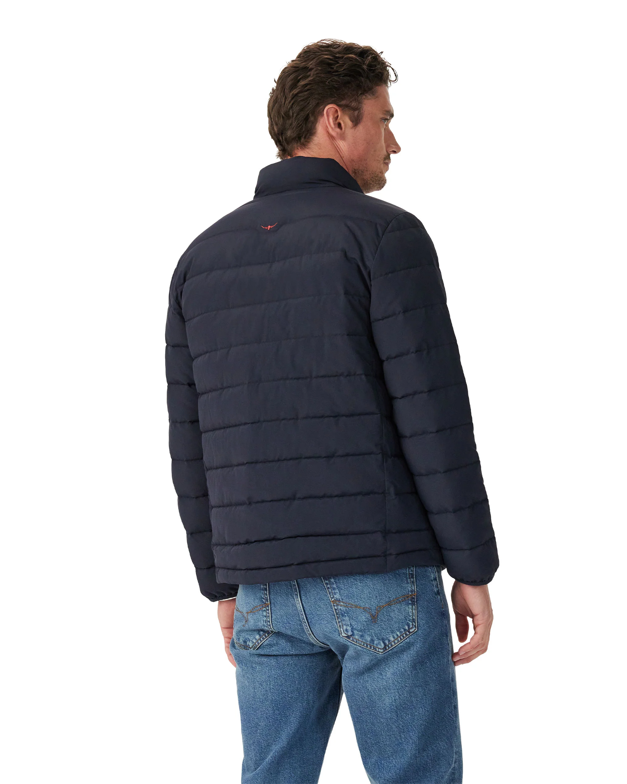 Rydal Padded Jacket - Navy - Image 3