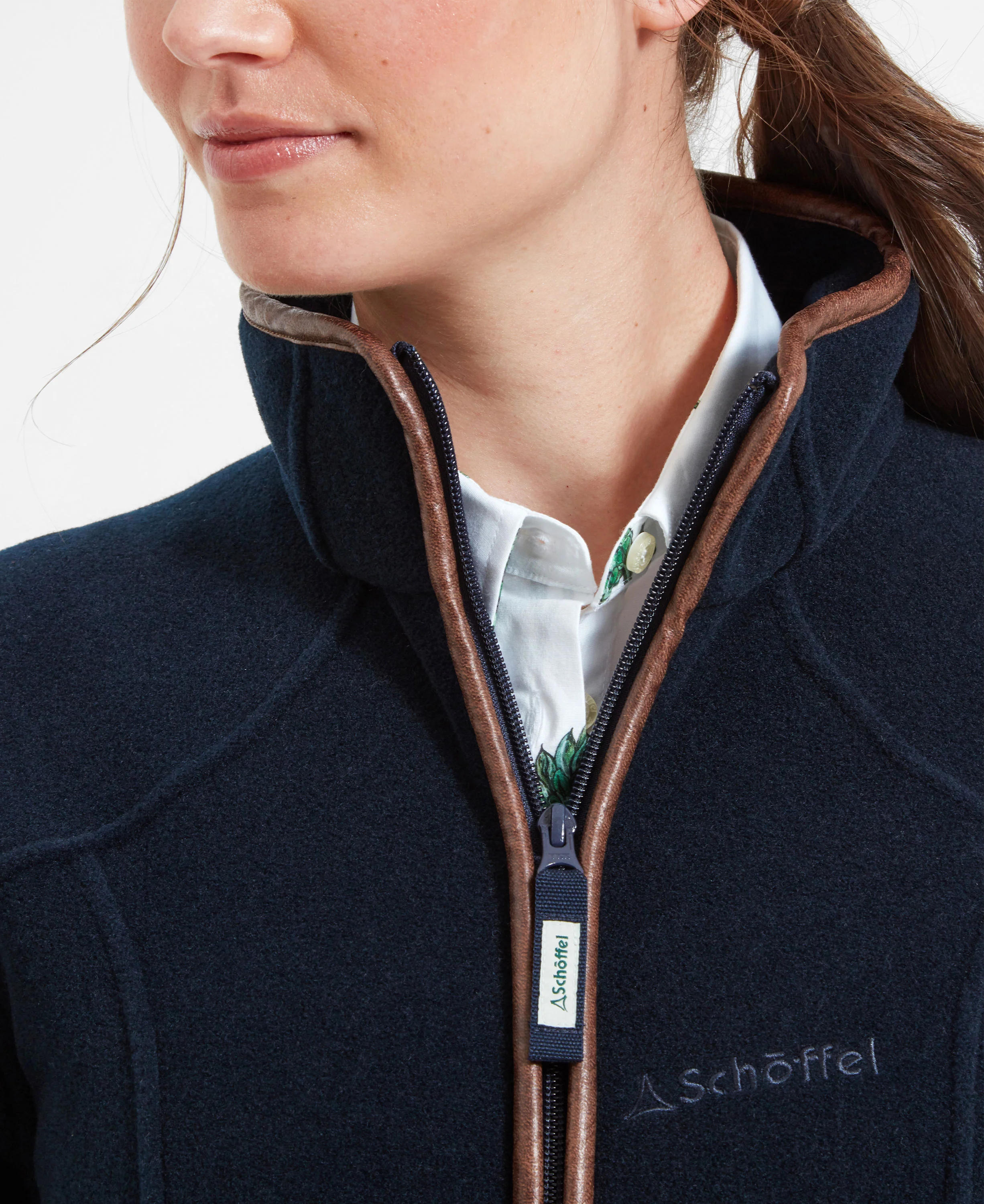 Burley II Fleece Jacket - Navy - Image 5